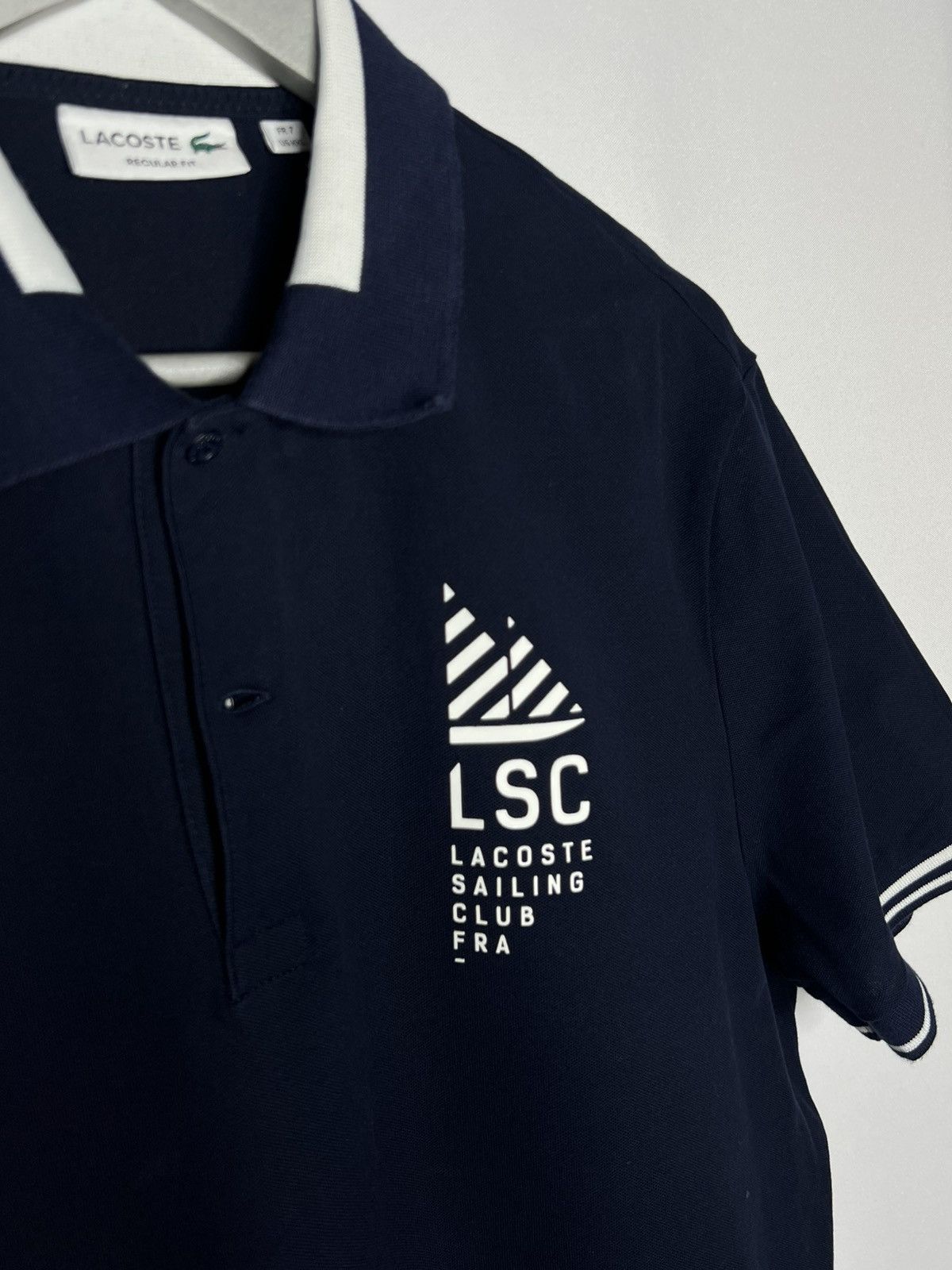 Lacoste Lacoste Sailing Club Luxury Big Crockodile Polo Shirt Size US XXL / EU 58 / 5 - 6 Thumbnail