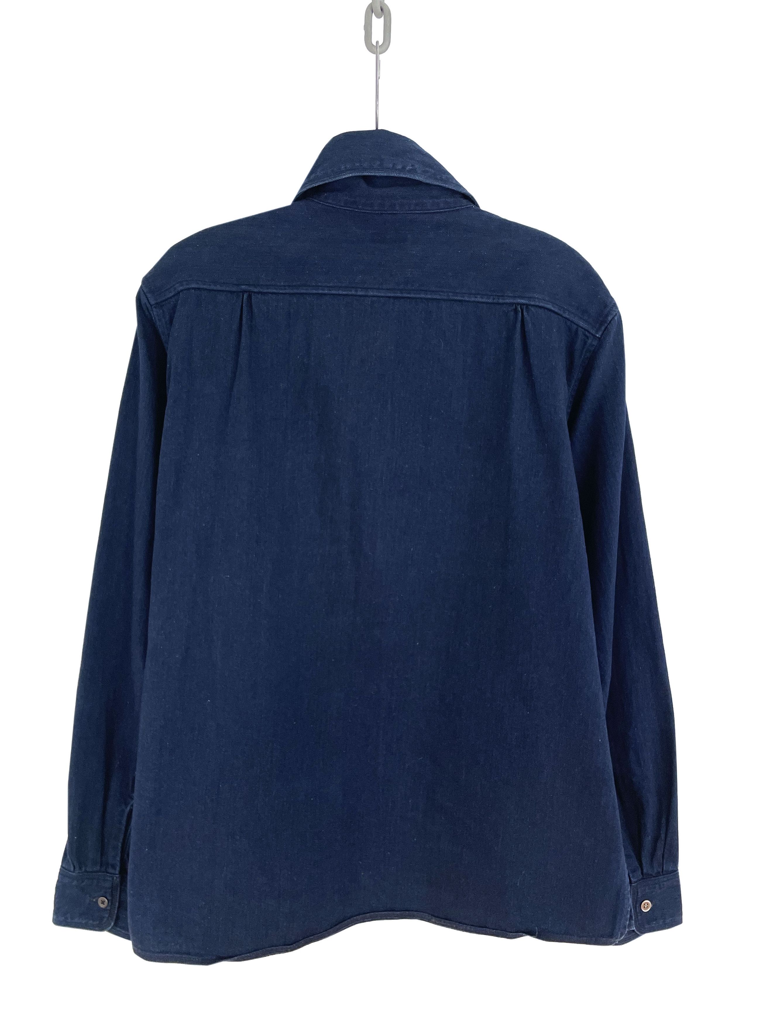 Kapital Asymmetrical Denim Shirt Size US L / EU 52-54 / 3 - 6 Thumbnail