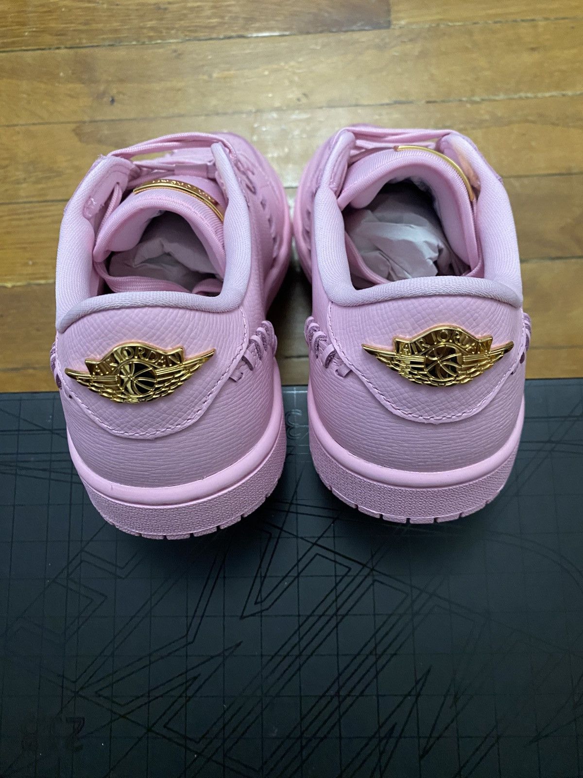 Jordan Brand Size 5W/3.5M - Jordan 1 Low Perfect Pink Metallic Gold Size US 5 / IT 35 - 5 Thumbnail