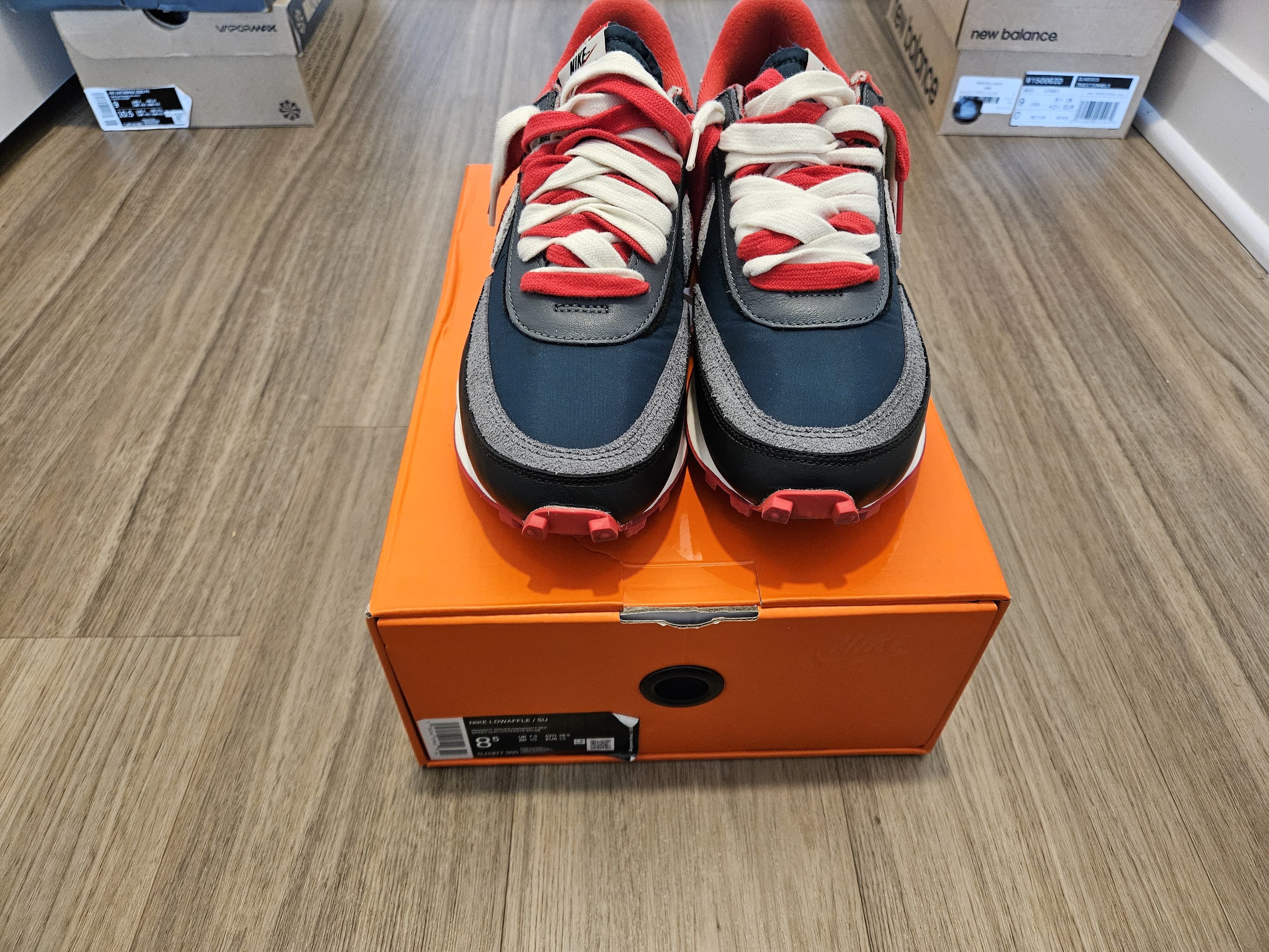 Nike Nike LD Waffle sacai University Red Size US 8.5 / EU 41-42 - 5 Thumbnail