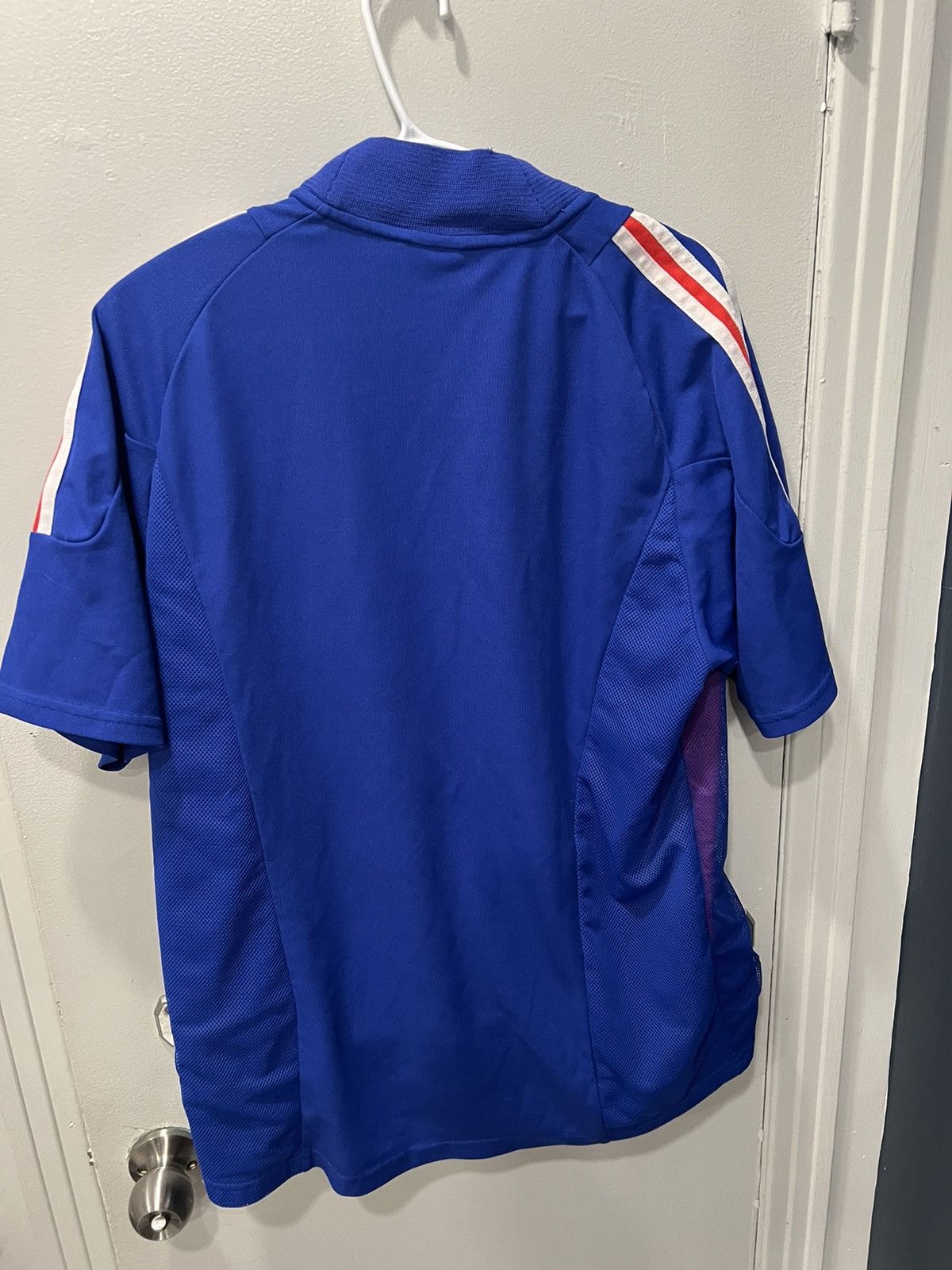 Nike × Vintage FRANCE 2002-2004 HOME ORIGINAL ADIDAS VINTAGE FOOTBALL SHIRT Size US L / EU 52-54 / 3 - 5 Thumbnail