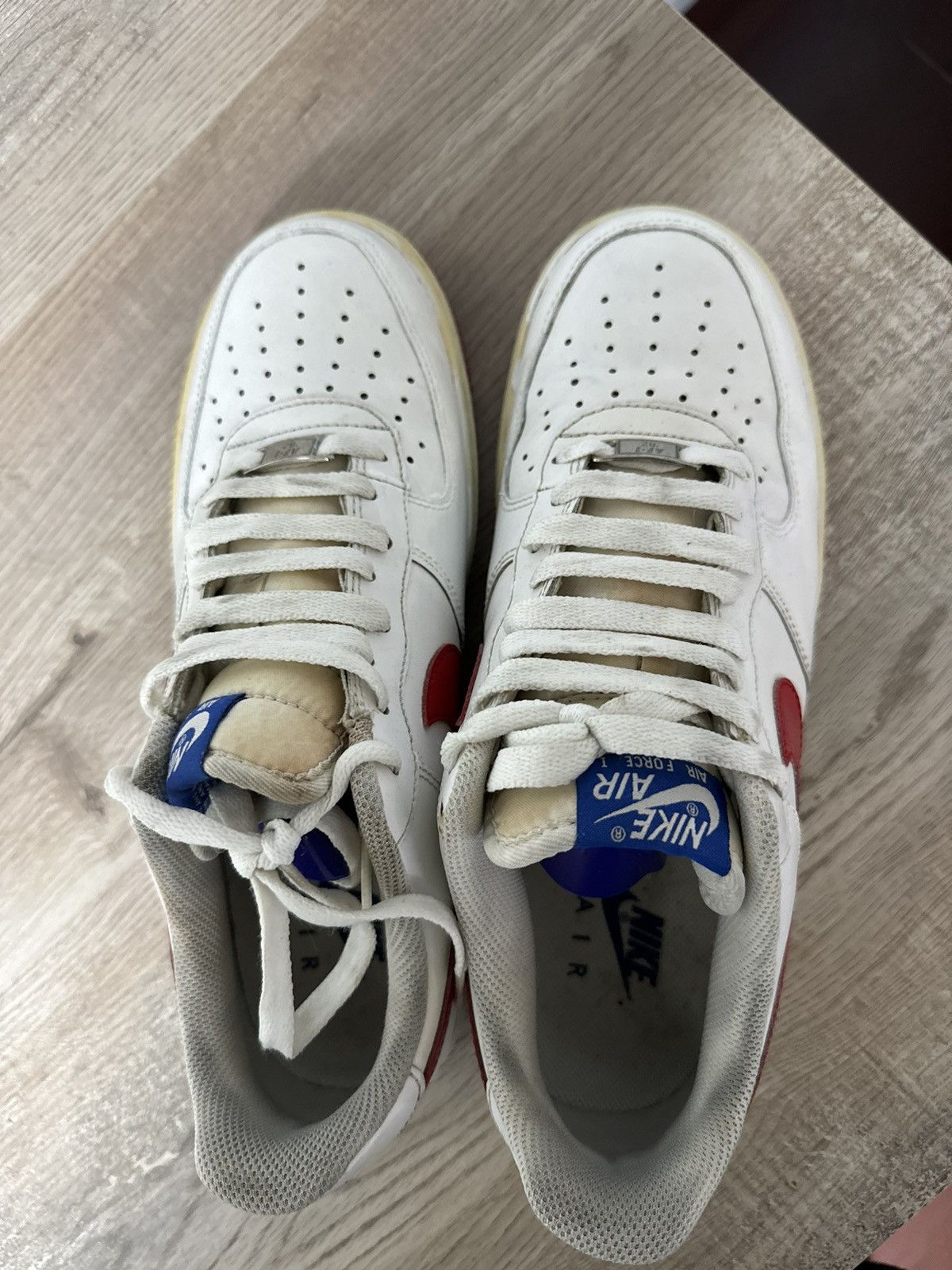 Nike Nike Air Force 1 Low 2012 University Red Size US 9 / EU 42 - 6 Thumbnail