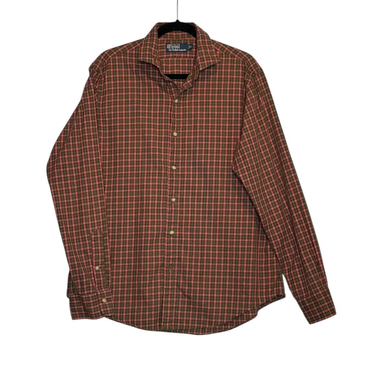 Polo Ralph Lauren Polo by Ralph Lauren plaid long sleeves shirt size Large Size US L / EU 52-54 / 3 - 1 Thumbnail