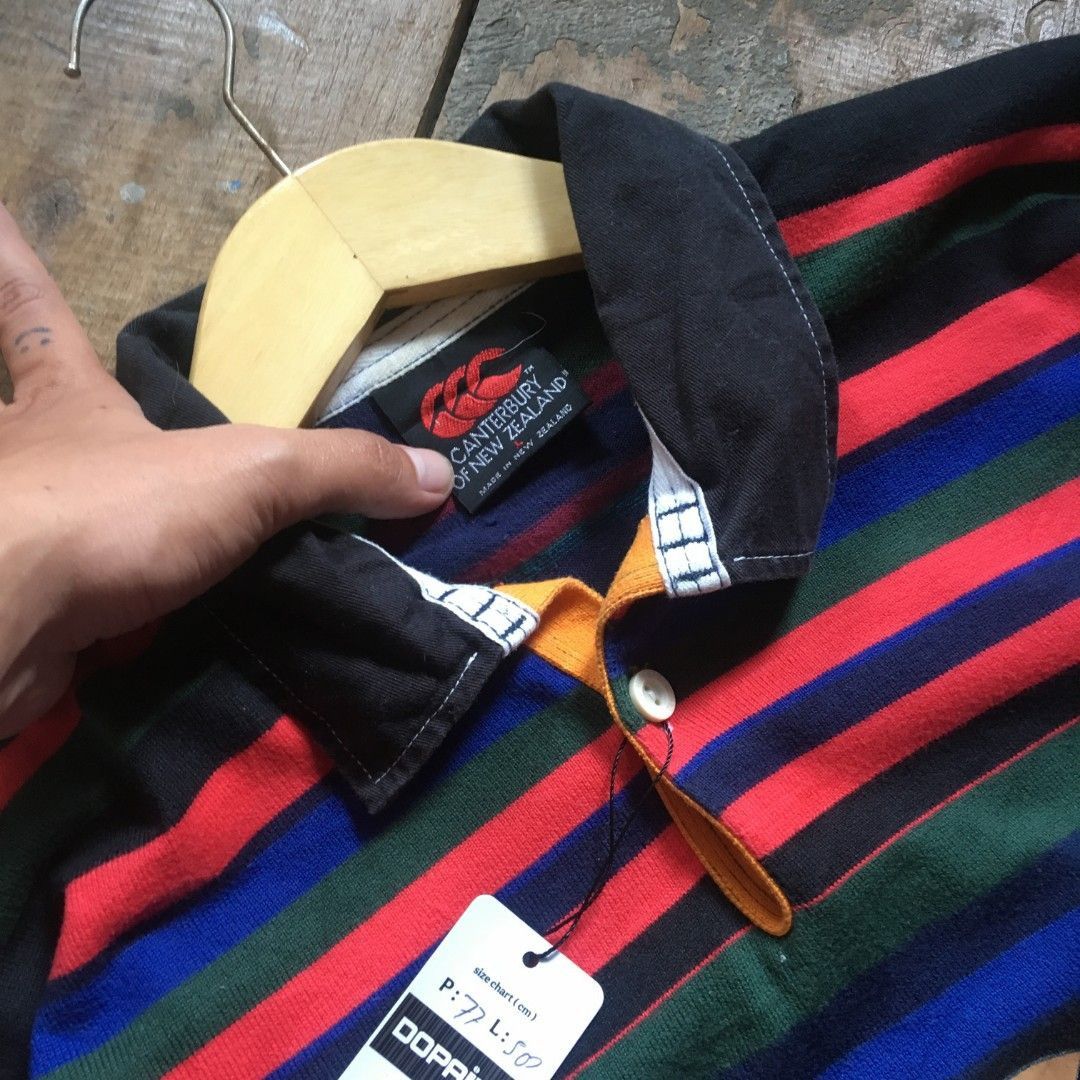 Canterbury of New Zealand Vintage Canterbury of New Zealand Rugby Shirt Size US L / EU 52-54 / 3 - 3 Thumbnail