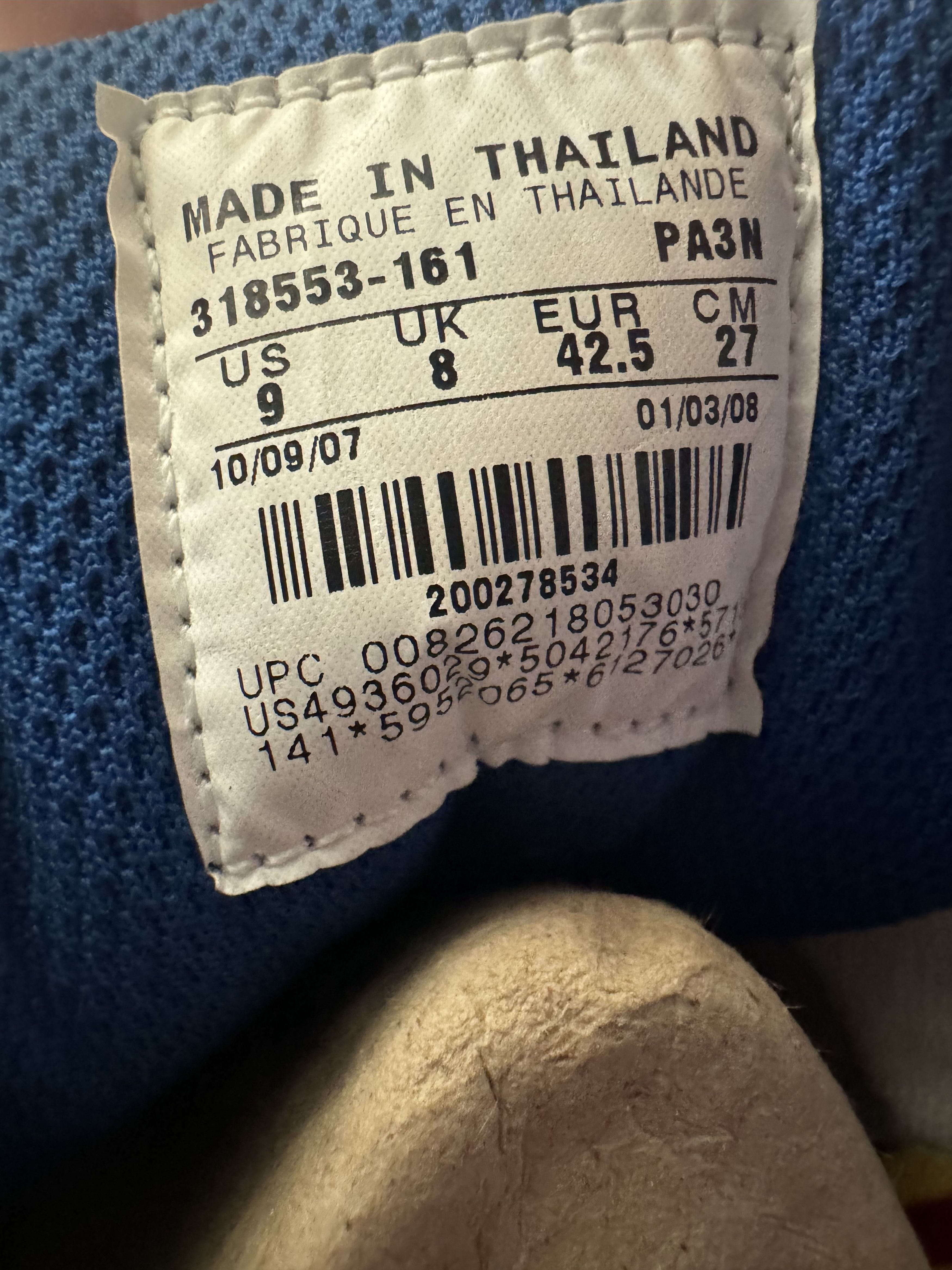 Nike Nike Air Max 1 BT "1984 Olympics High Jump Record" 2007 Size US 9 / EU 42 - 8 Thumbnail