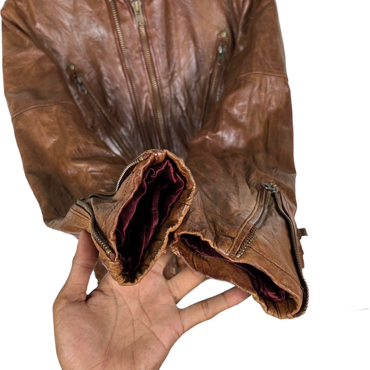 Avirex 🔥 VINTAGE AVIREX SURVIVAL RIDER MOTO JACKET Size US M / EU 48-50 / 2 - 9 Thumbnail