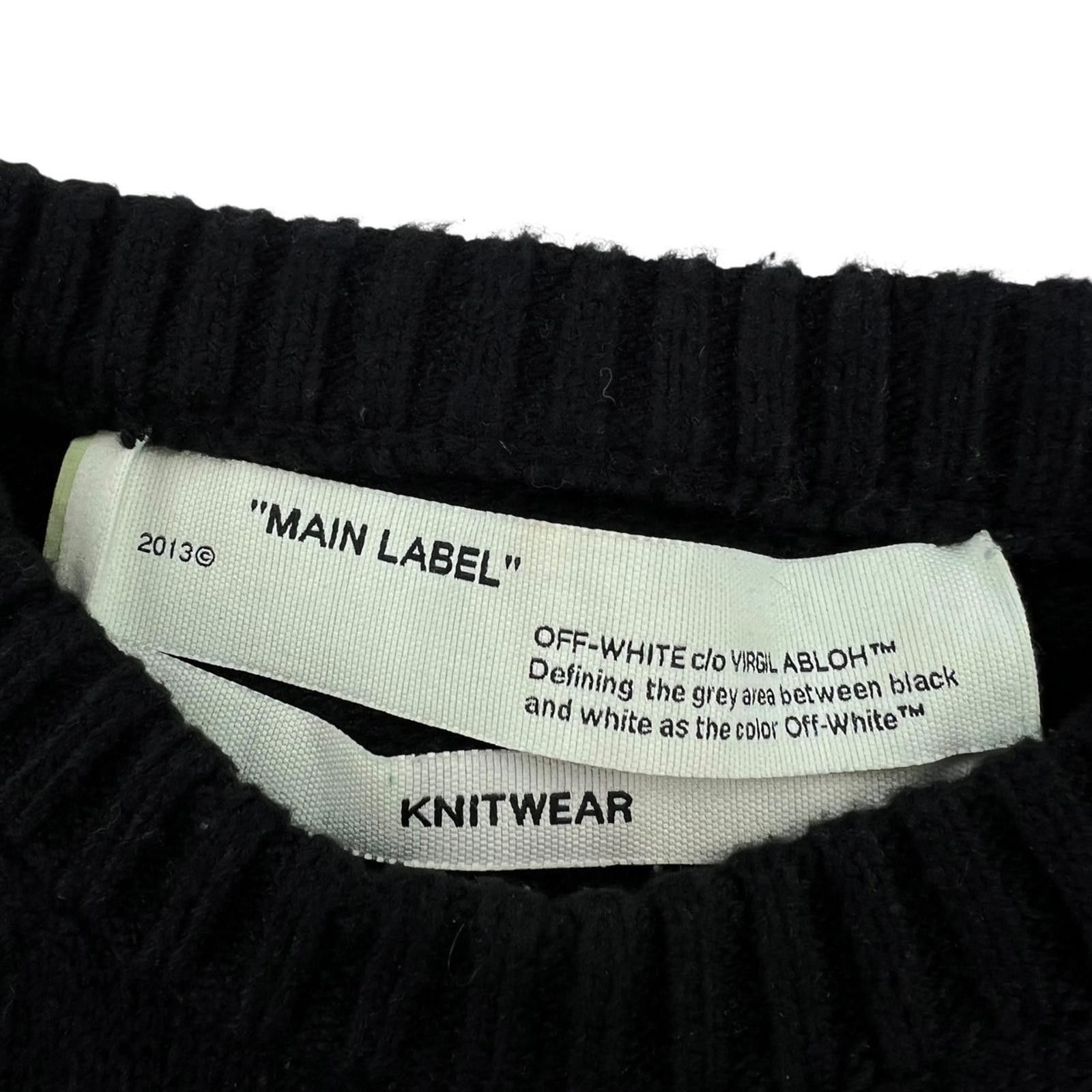Off-White Off-White Arrows Black Sweater Size US M / EU 48-50 / 2 - 5 Thumbnail