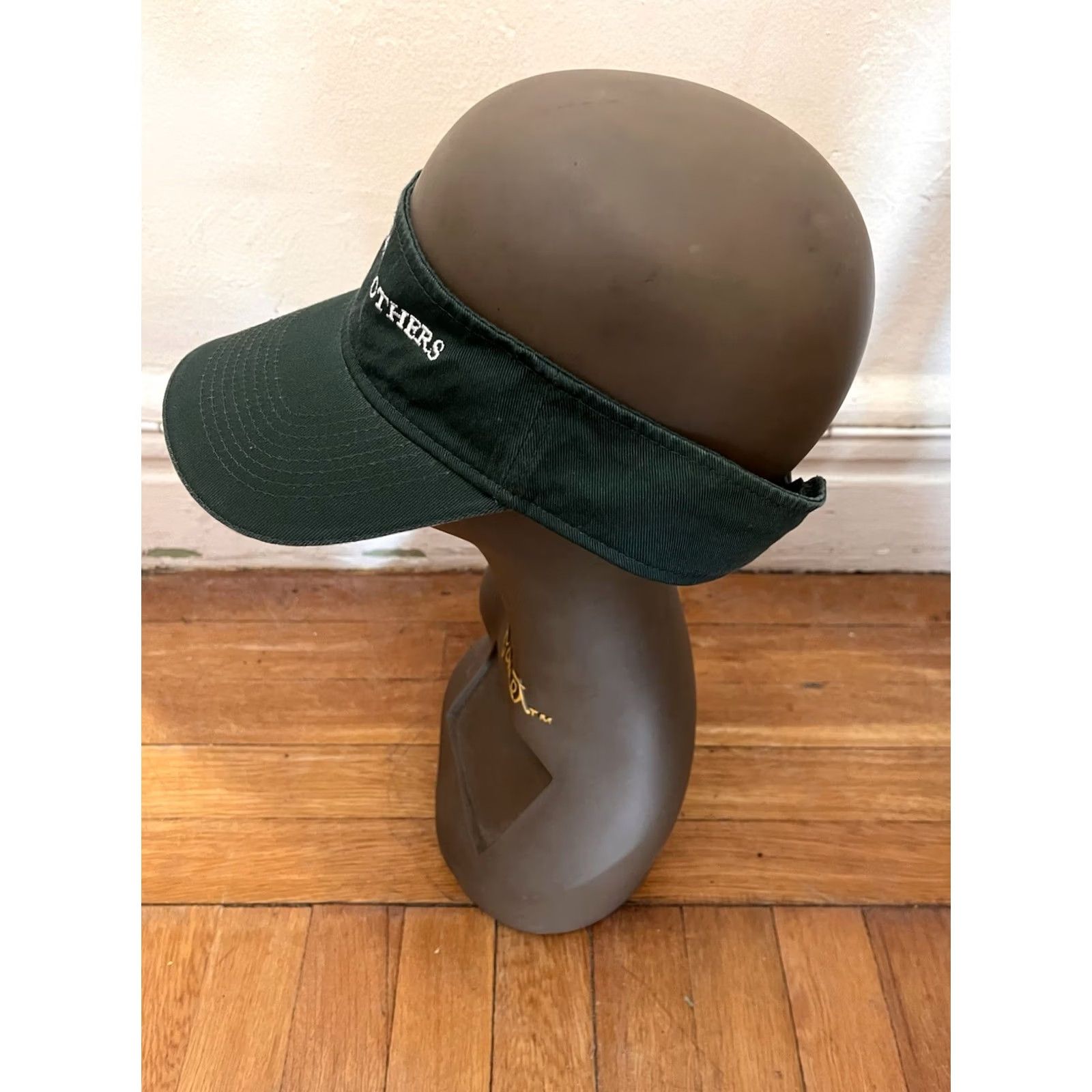 Vintage VINTAGE Lehman Brothers Visor One Size Green Size ONE SIZE - 4 Thumbnail