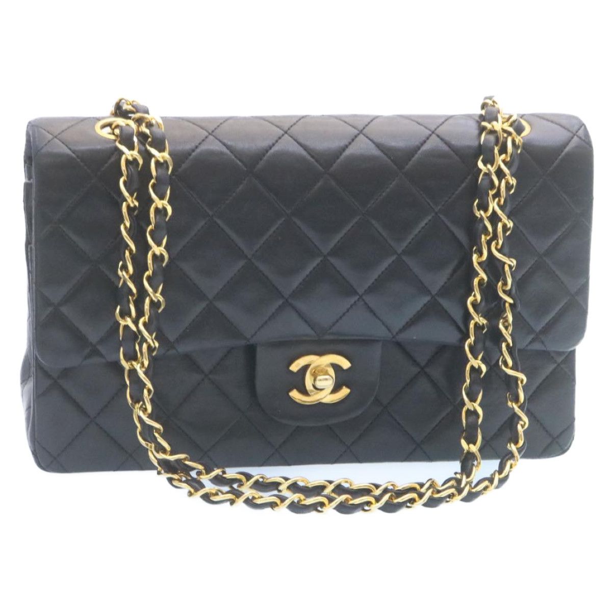 Chanel Timeless Black Leather Shoulder Bag (Pre-Owned) Size ONE SIZE - 1 Thumbnail