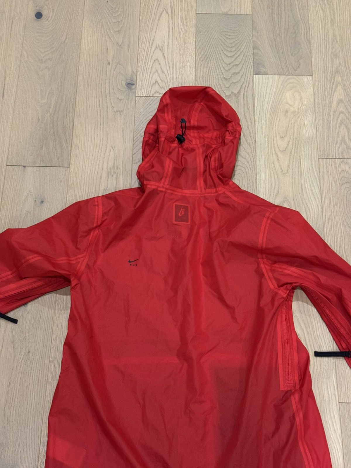 MMW × Nike Nike x MMW (Matthew M. Williams) Light Red Rain Jacket Size US L / EU 52-54 / 3 - 7 Thumbnail