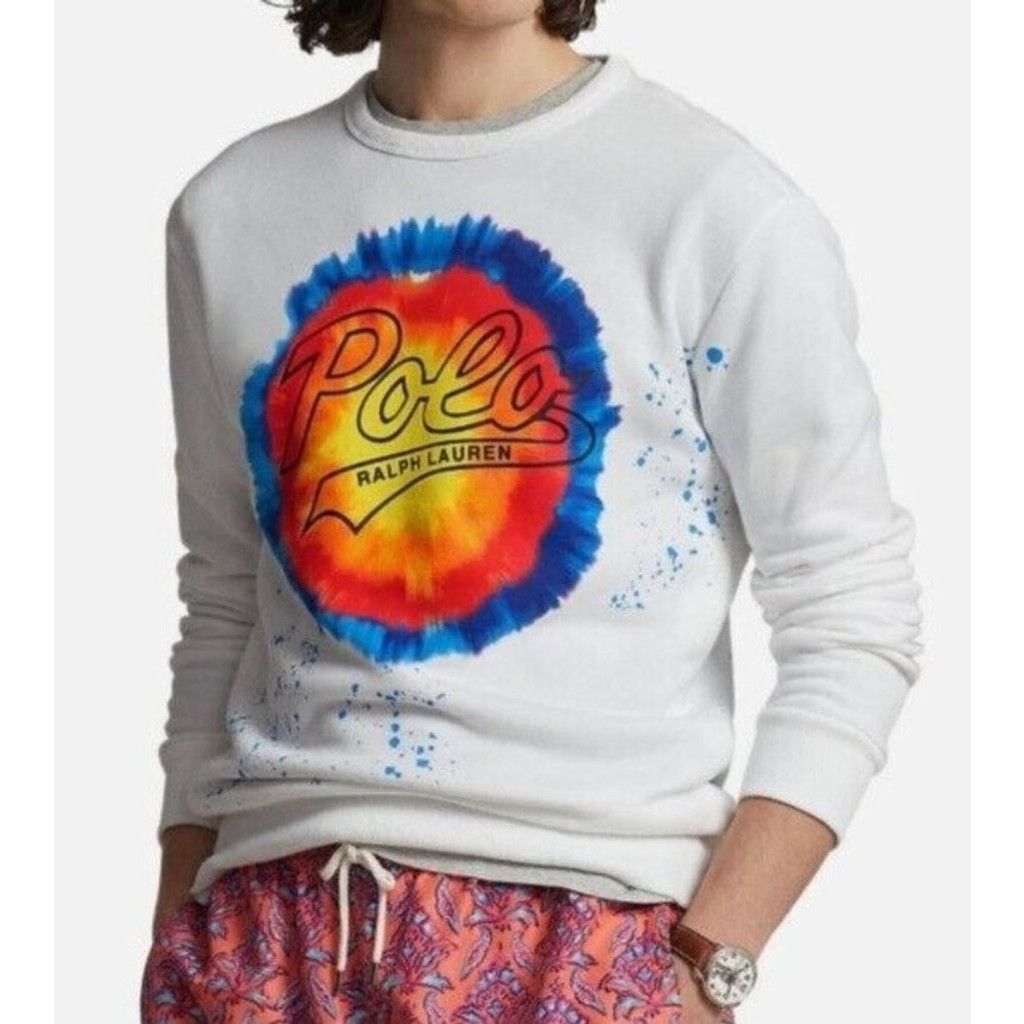 Polo Ralph Lauren Polo Ralph Lauren Logo Print Fleece Sweatshirt. Size XL. Size US XL / EU 56 / 4 - 1 Thumbnail