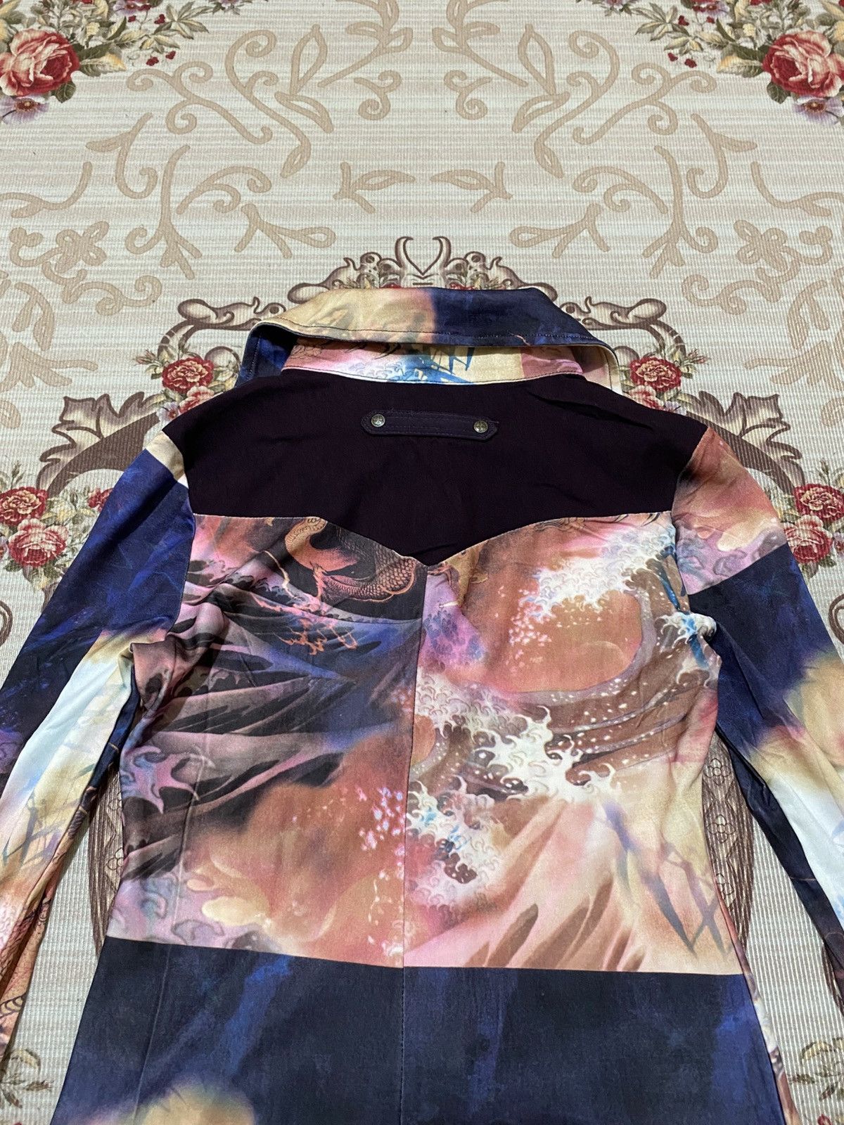 Beauty Beast Ozz On Hikzoh Vkei Gothic Poem Japanese Button Shirt Size ONE SIZE - 14 Thumbnail