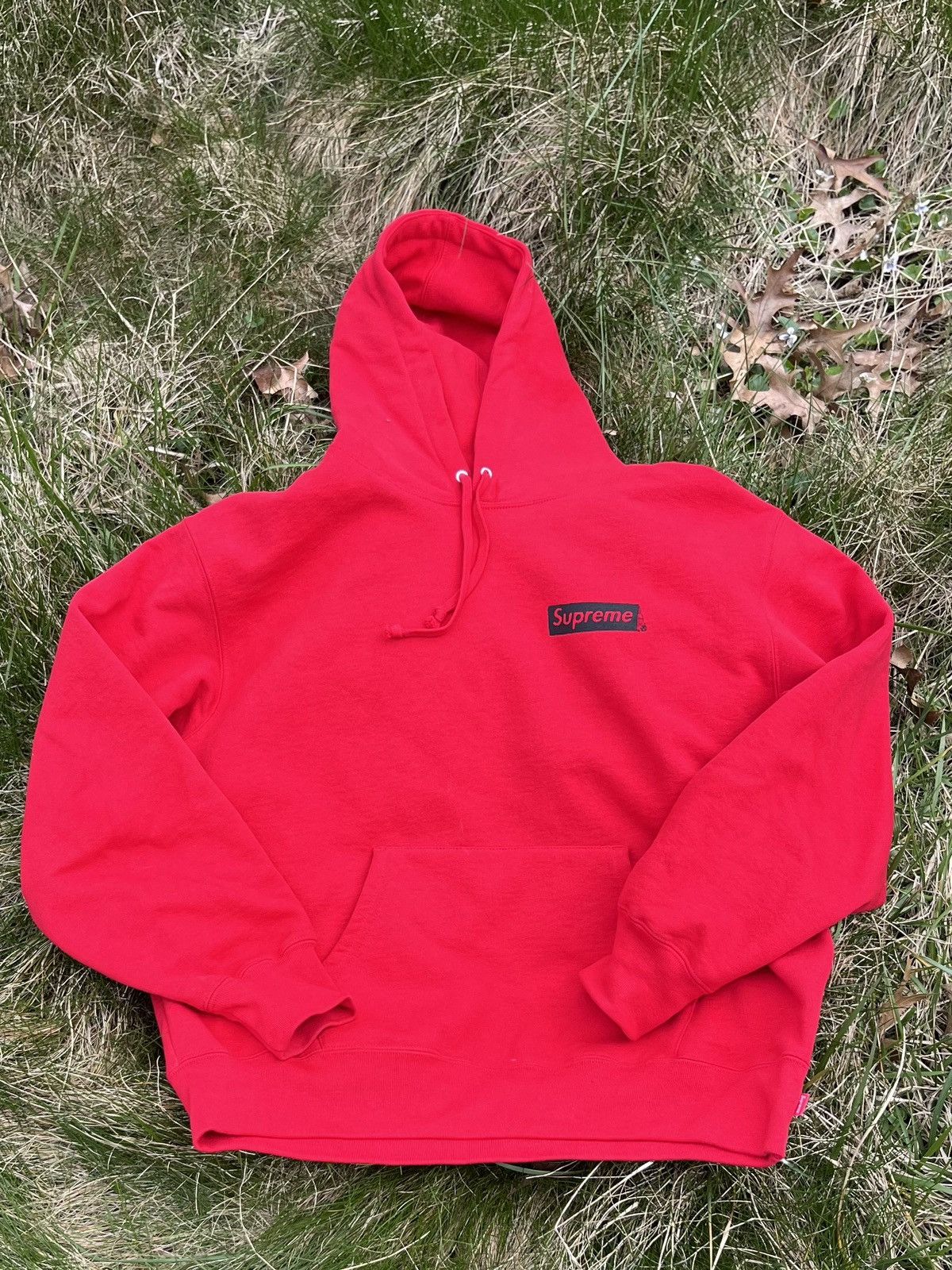 image of Supreme Catwoman Ss24 Hoodie in Red, Men's (Size Small)