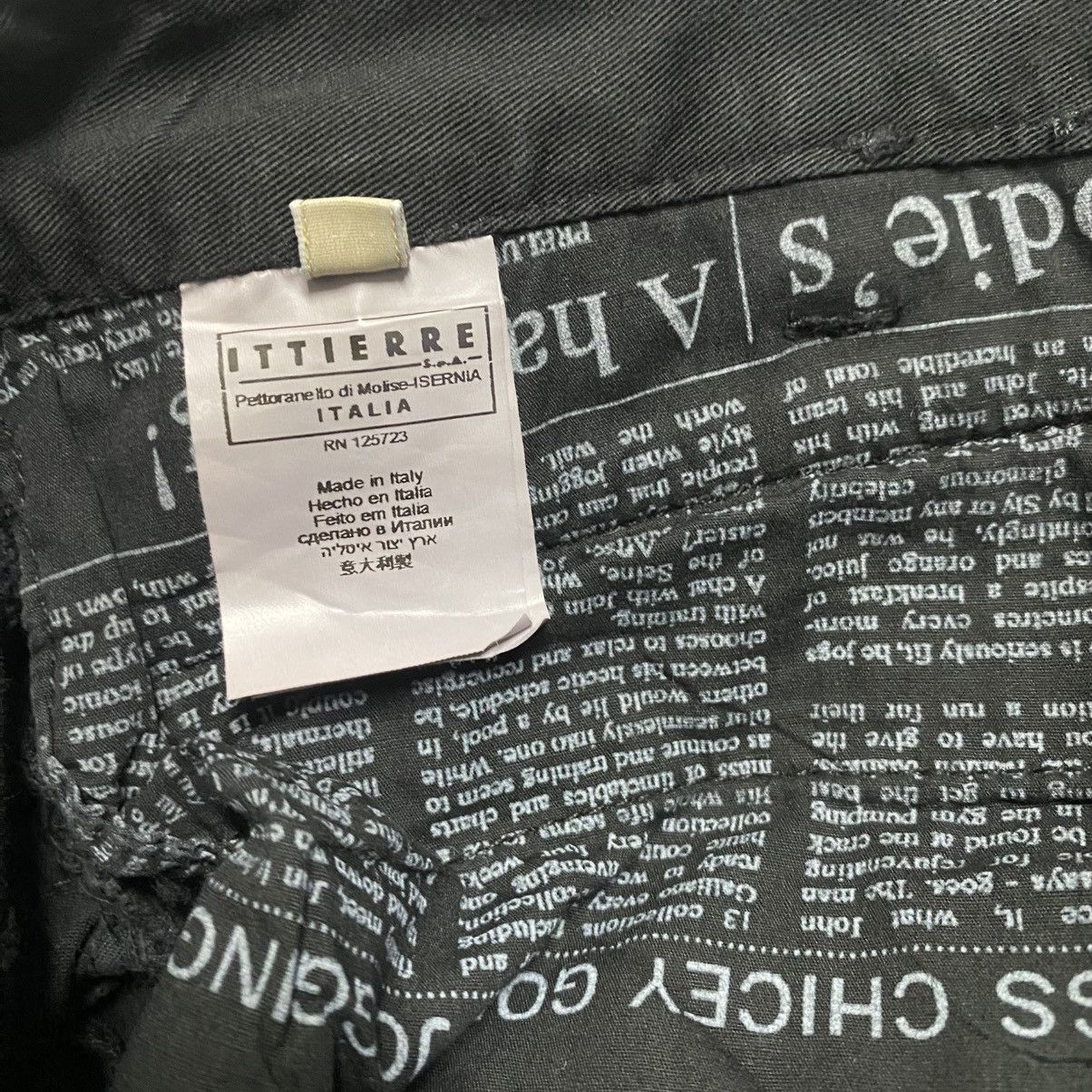 John Galliano John Galliano Black Cargo Pants Size US 34 / EU 50 - 22 Thumbnail