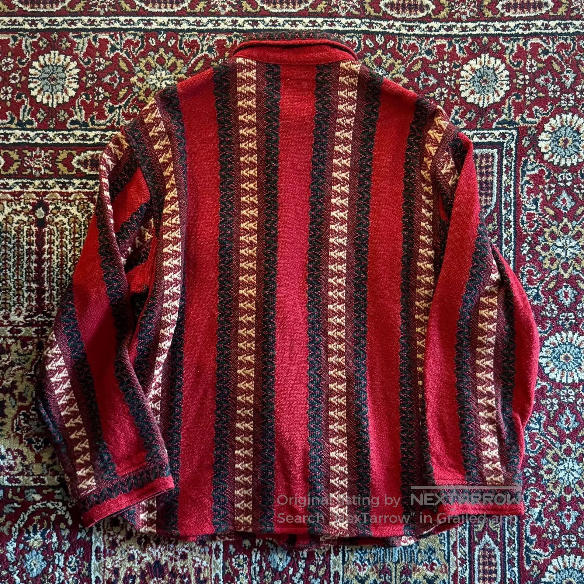 Tenderloin Tenderloin Red Stripe Wool Shirt. Size US L / EU 52-54 / 3 - 4 Thumbnail