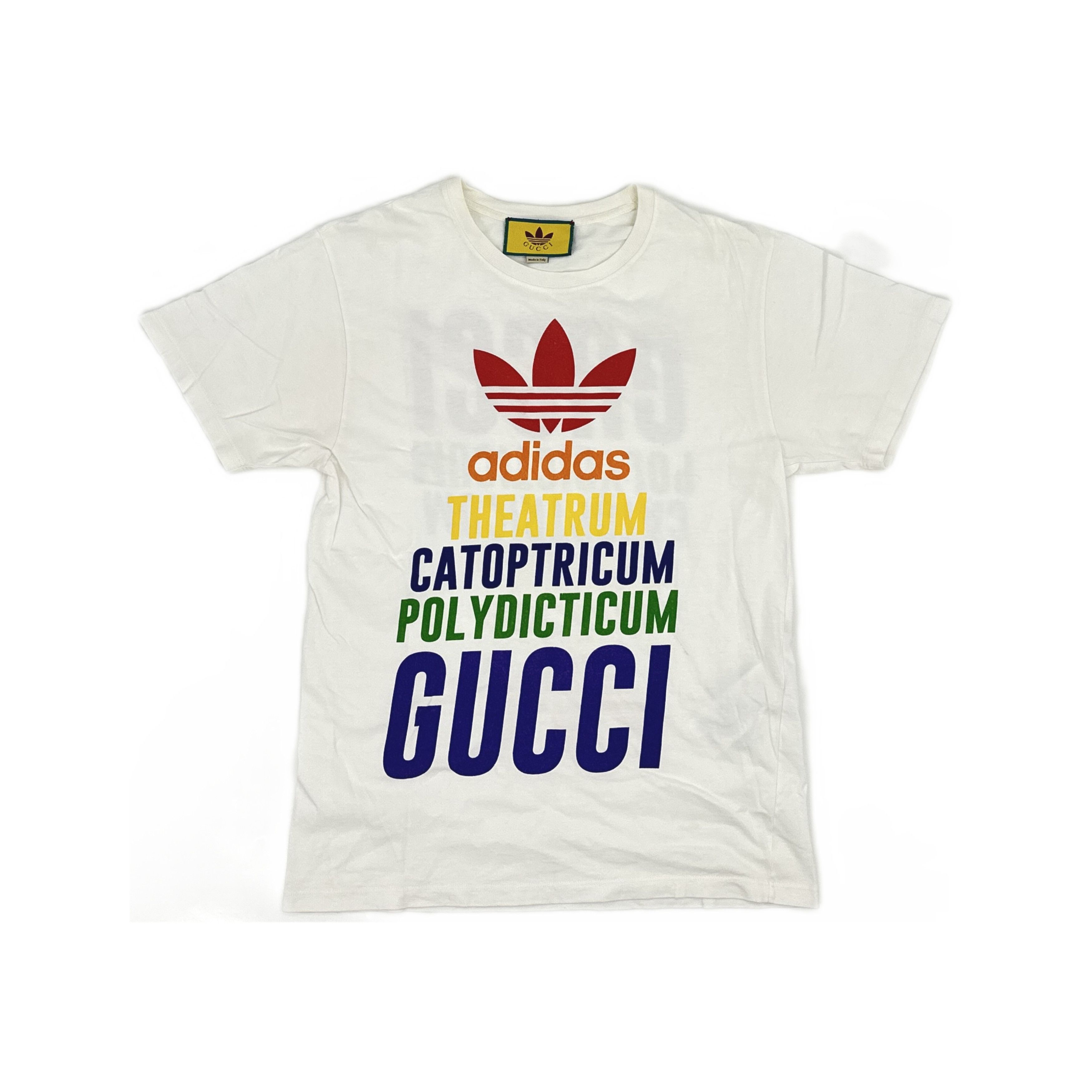 Adidas × Gucci Gucci x Adidas Logo Print T-Shirt Size XS Size XS / US 0-2 / IT 36-38 - 1 Thumbnail