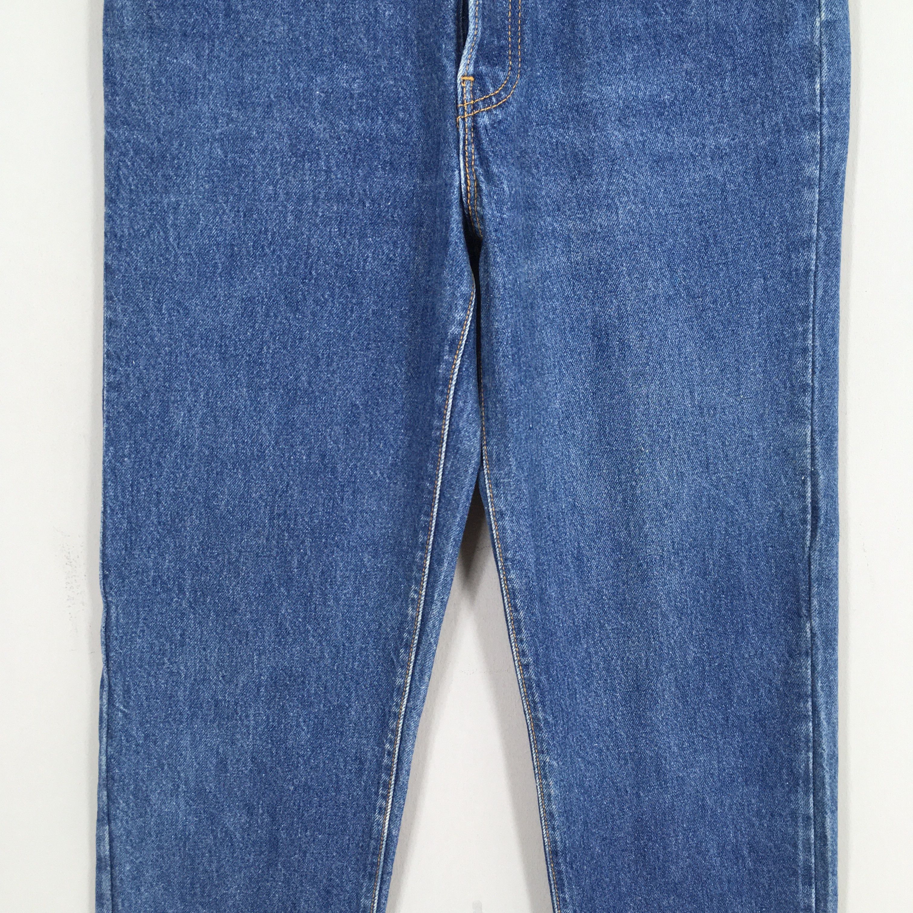 Levi's Size 24x31 Vintage 90s Levi's 501 Faded Blue Jeans S762 Size 24" / US 00 / IT 34 - 3 Thumbnail