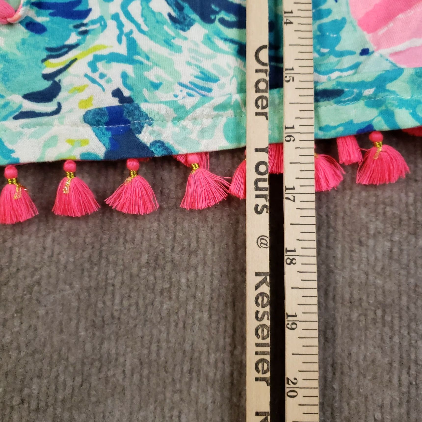 Lilly Pulitzer Lilly Pulitzer Palma Tube Top XXS Blue Sailboat Tassel Strapless Womens Size XXS / US 00 / IT 34 - 5 Thumbnail