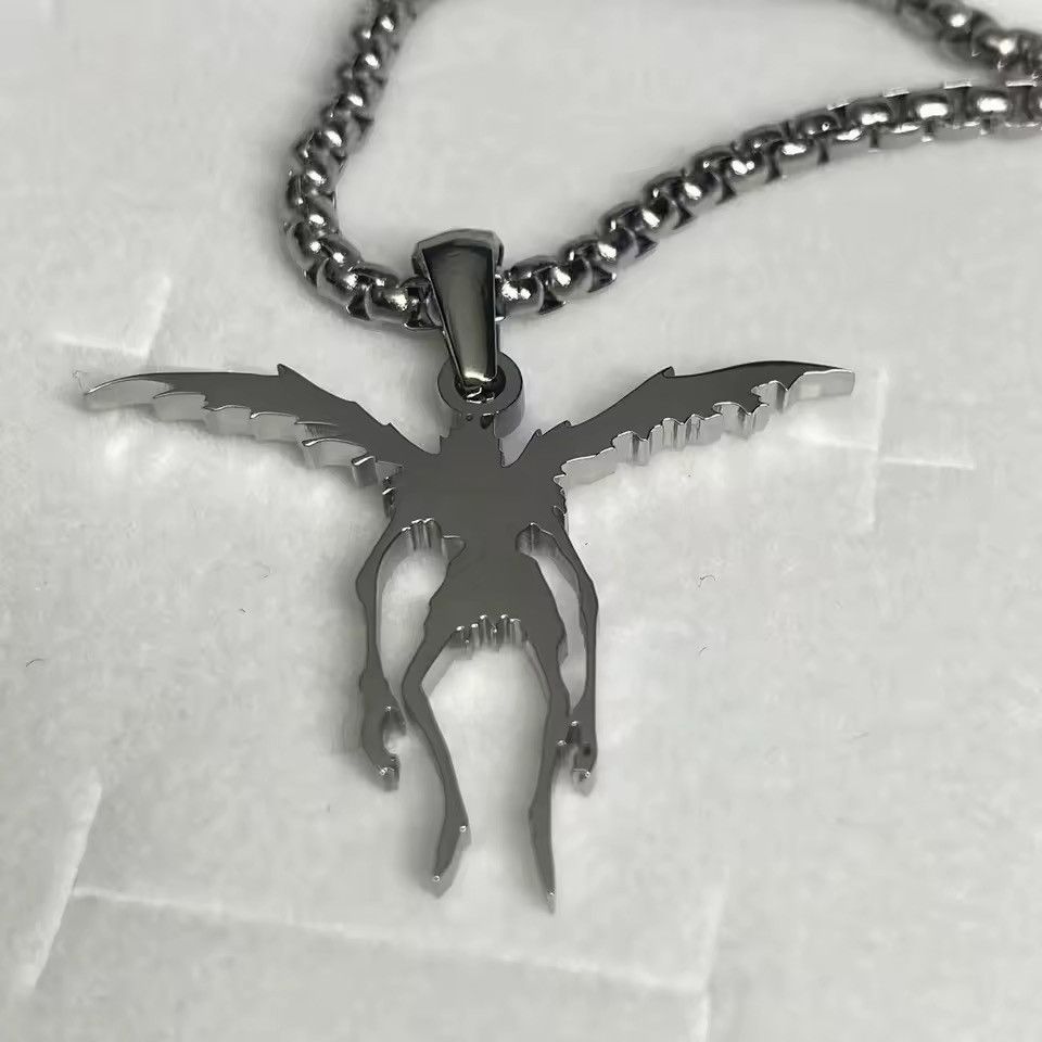 Jewelry Gothic Punk Stainless Steel Hip Hop Necklace Chain Size ONE SIZE - 1 Thumbnail