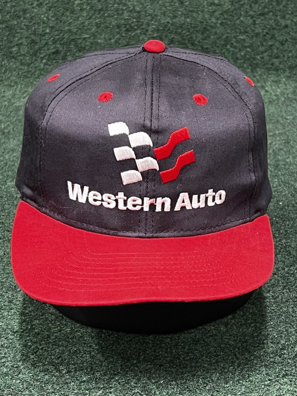 Vintage 80s Western Auto Snapback Hat Size ONE SIZE - 1 Thumbnail