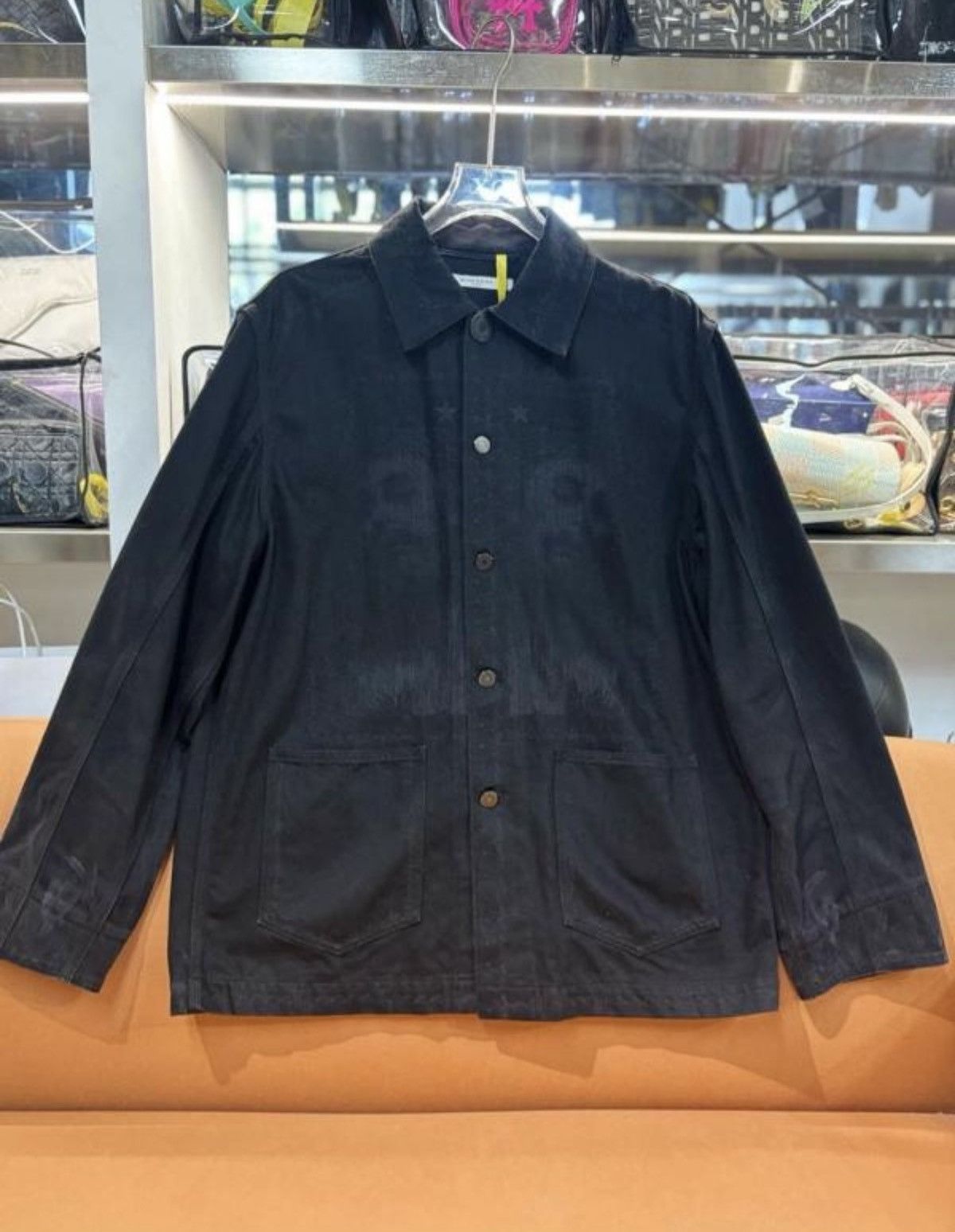 Givenchy Givenchy Jesus Graphic Denim Jacket Size US M / EU 48-50 / 2 - 1 Thumbnail