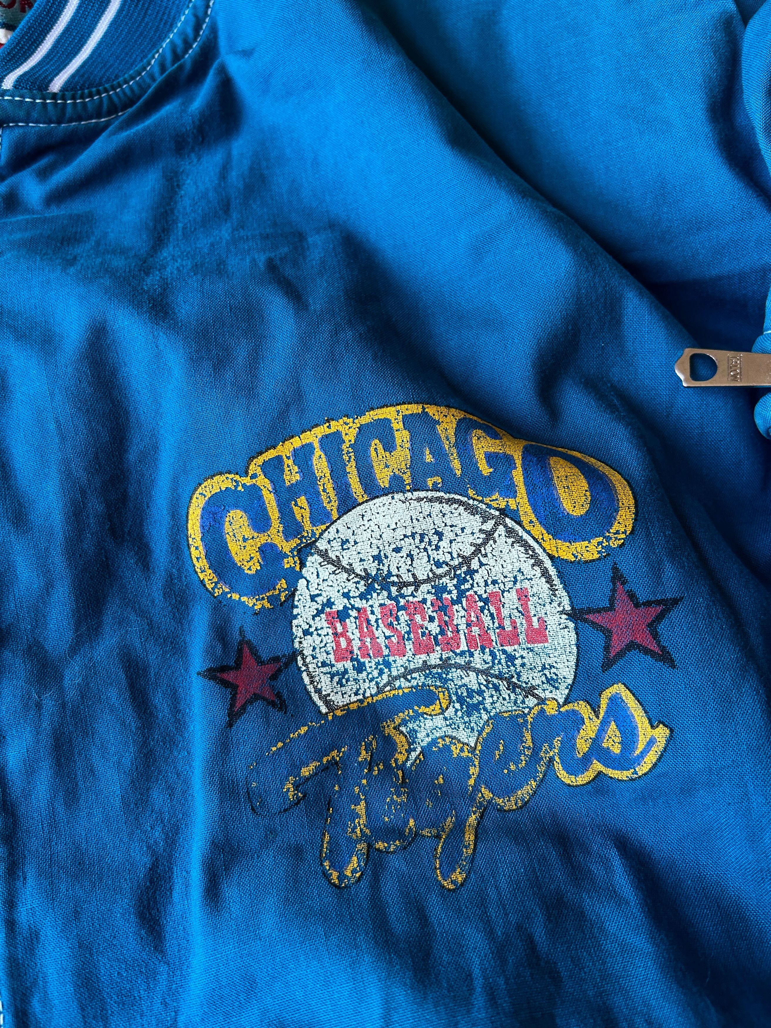 Designer Vintage Streetwear Chicago Tigers Bomber MA1 Jacket 90s Size US L / EU 52-54 / 3 - 7 Thumbnail