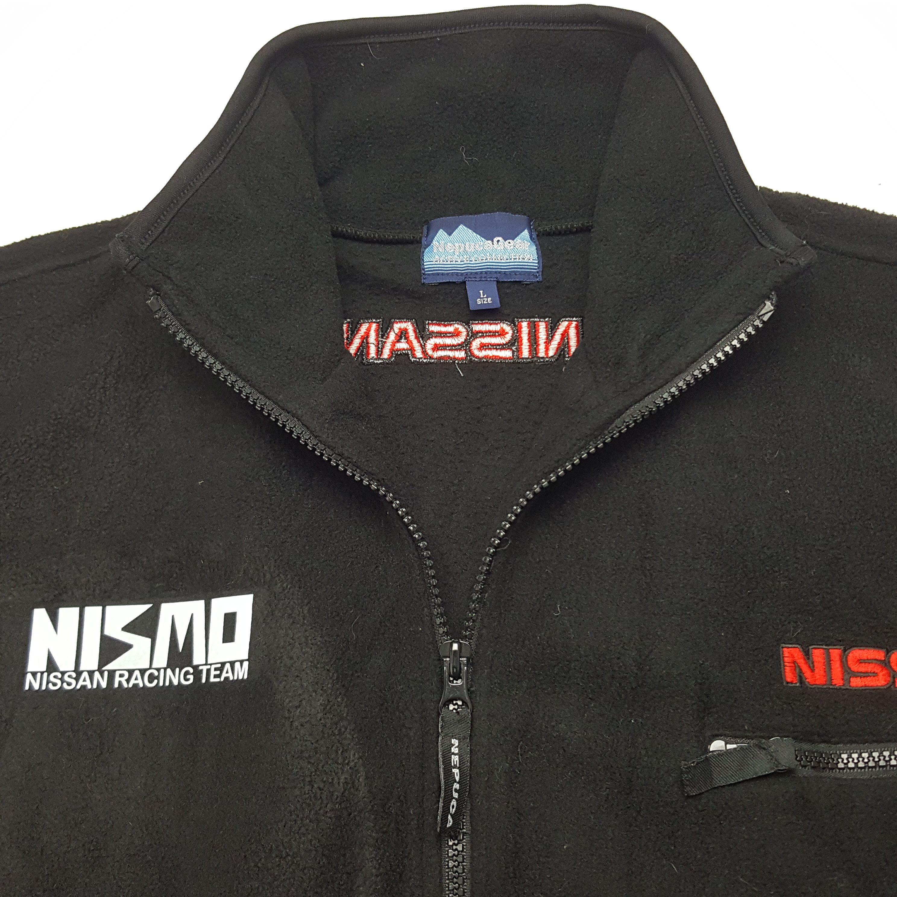 Japanese Brand × Vintage Vintage Nismo Nissan Racing Team Japanese Fleece Jacket Size US XL / EU 56 / 4 - 5 Thumbnail