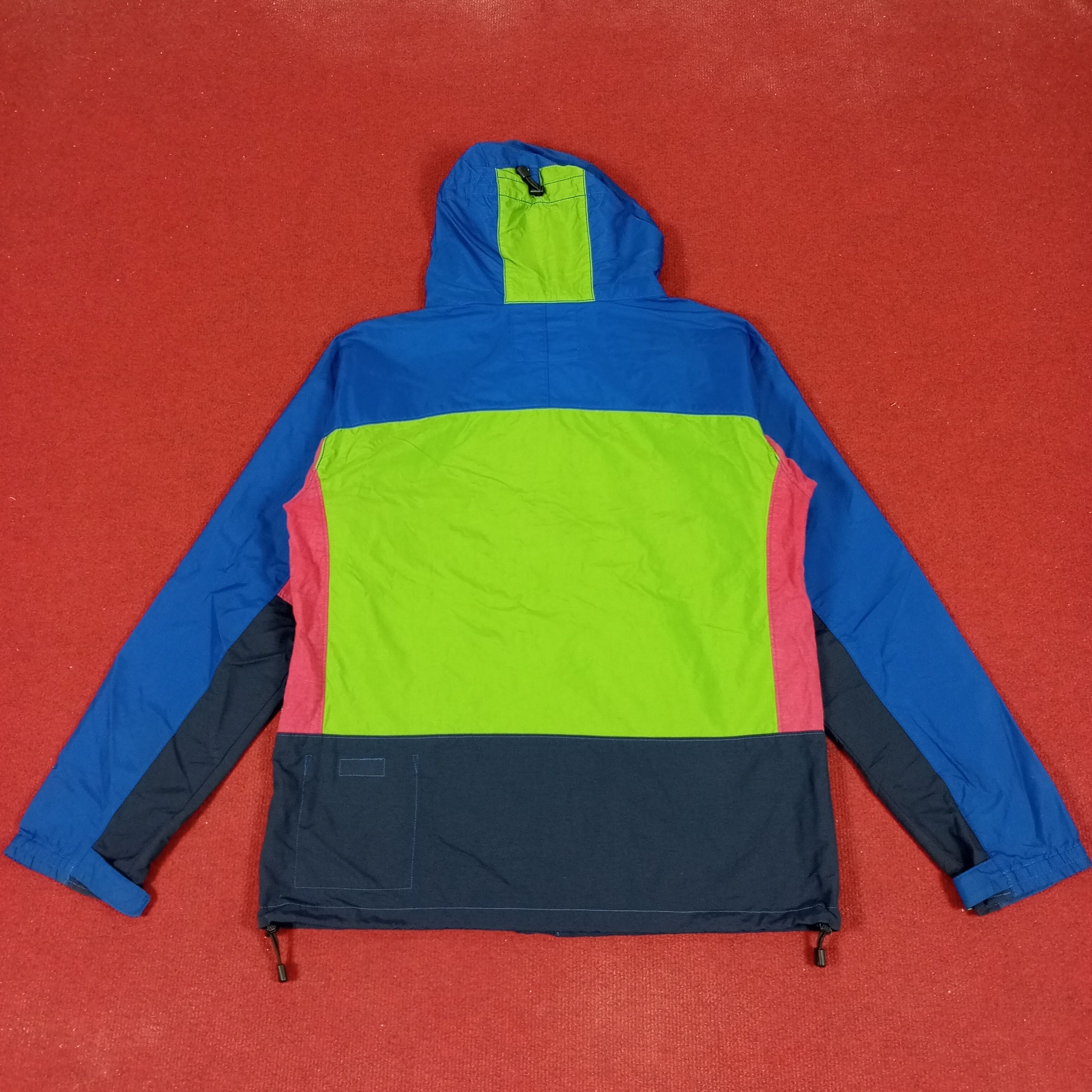 Manastash × Vintage Manastash Outdoor Multicolour Design Windbreaker Jacket Size US L / EU 52-54 / 3 - 3 Thumbnail