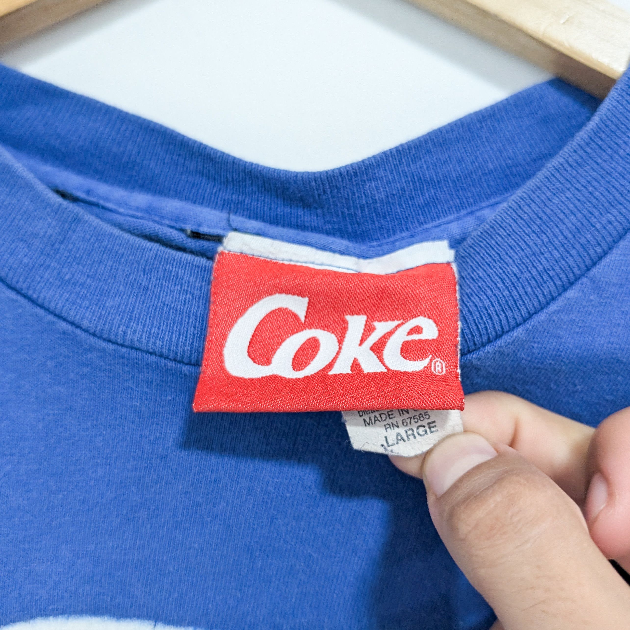 Vintage 1994 Coca Cola Tshirt Size US L / EU 52-54 / 3 - 5 Thumbnail