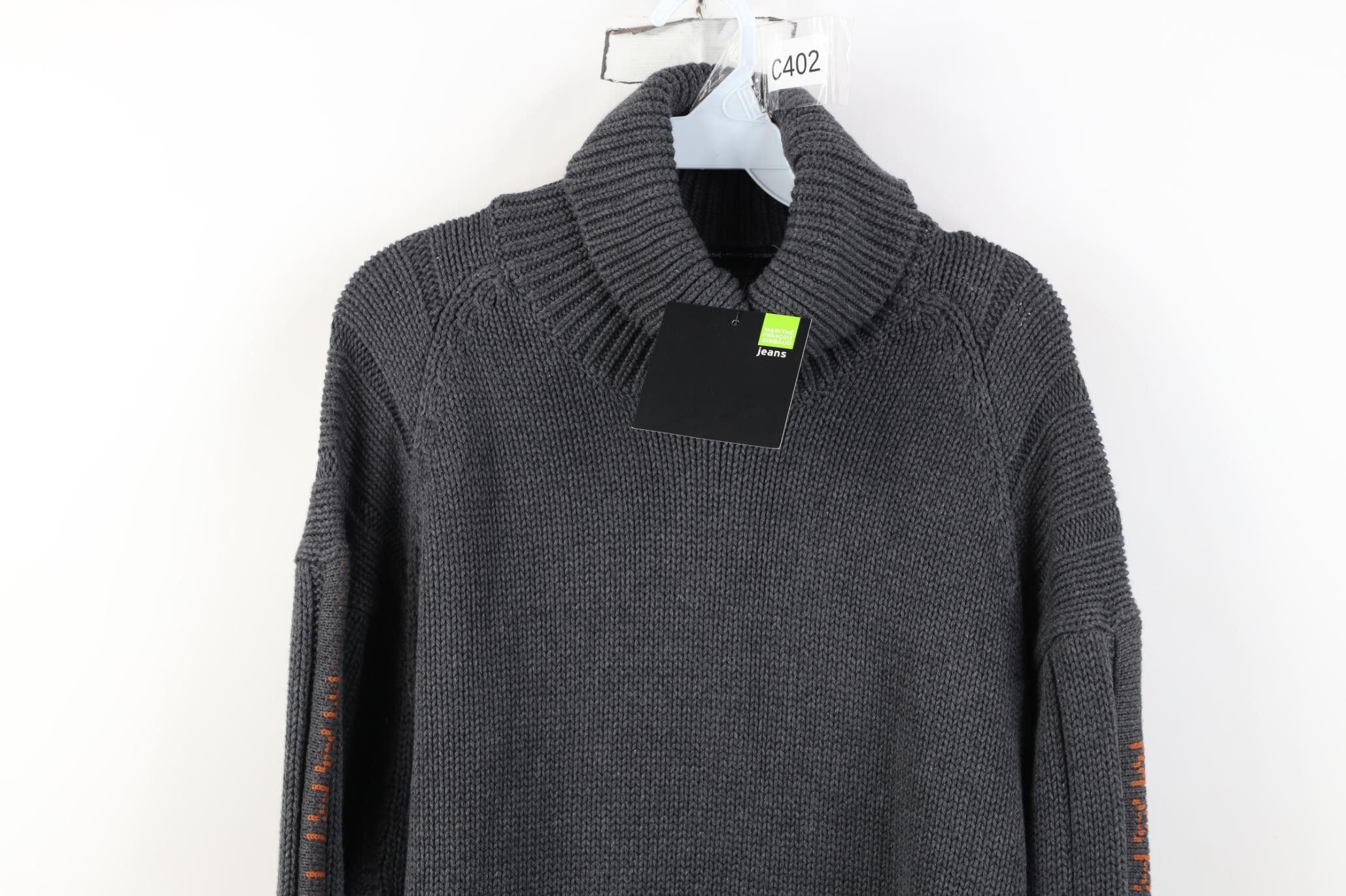 Marithe + Francois Girbaud Deadstock Vintage 90s Marithe Francois Girbaud Sweater Size US XXL / EU 58 / 5 - 2 Thumbnail
