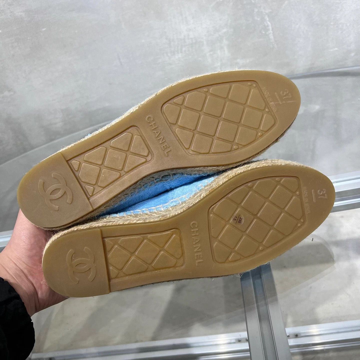 Chanel Chanel 24C Double C Blue Fisherman Shoes 37 Size US 6 / IT 36 - 7 Thumbnail