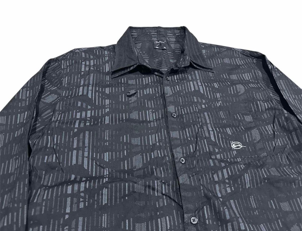 If Six Was Nine 🔥Sick Y2K Impala Tribal Black Camo Shirt Size US XL / EU 56 / 4 - 1 Thumbnail