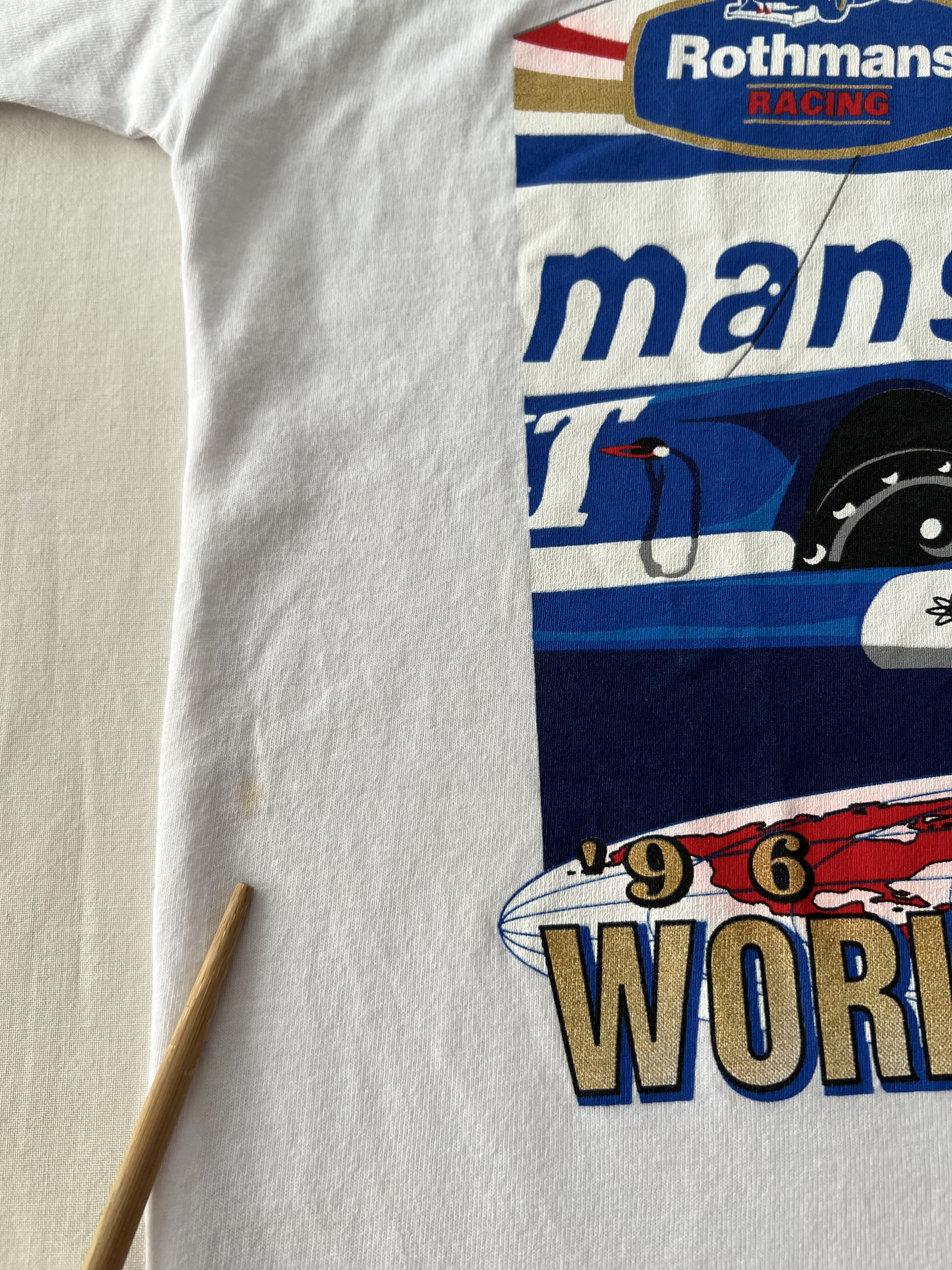 Formula 1 Vintage 1996 Rothmans Williams Renault F1 Formula 1 T-shirt Size US M / EU 48-50 / 2 - 9 Thumbnail