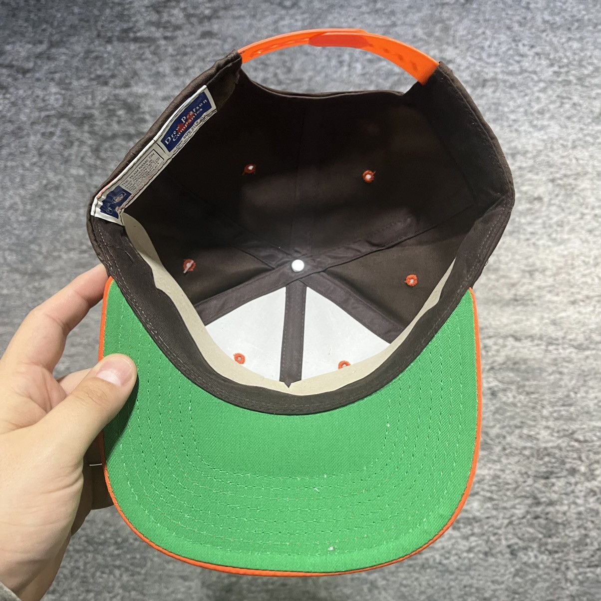 Drew Pearson VINTAGE CLEVELAND BROWNS DREW PEARSON SCRIPT SNAPBACK HAT Size ONE SIZE - 5 Thumbnail