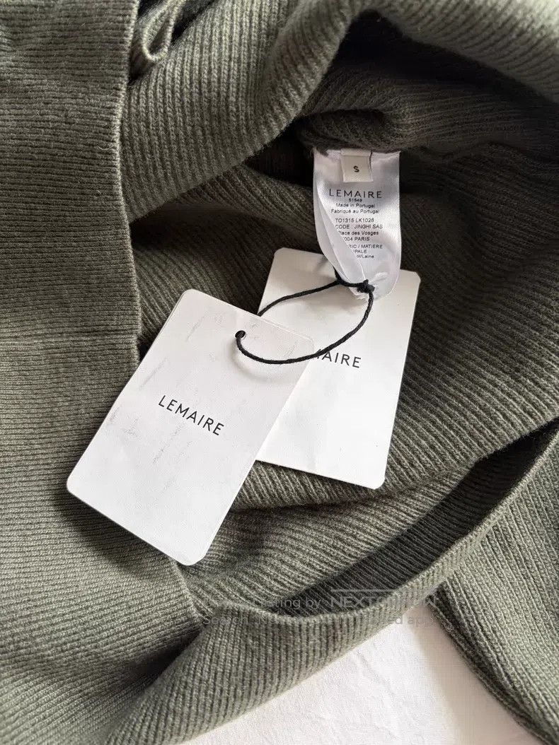 Lemaire LEMAIRE Pale Green Sweater, 100% Wool i Size US S / EU 44-46 / 1 - 4 Thumbnail