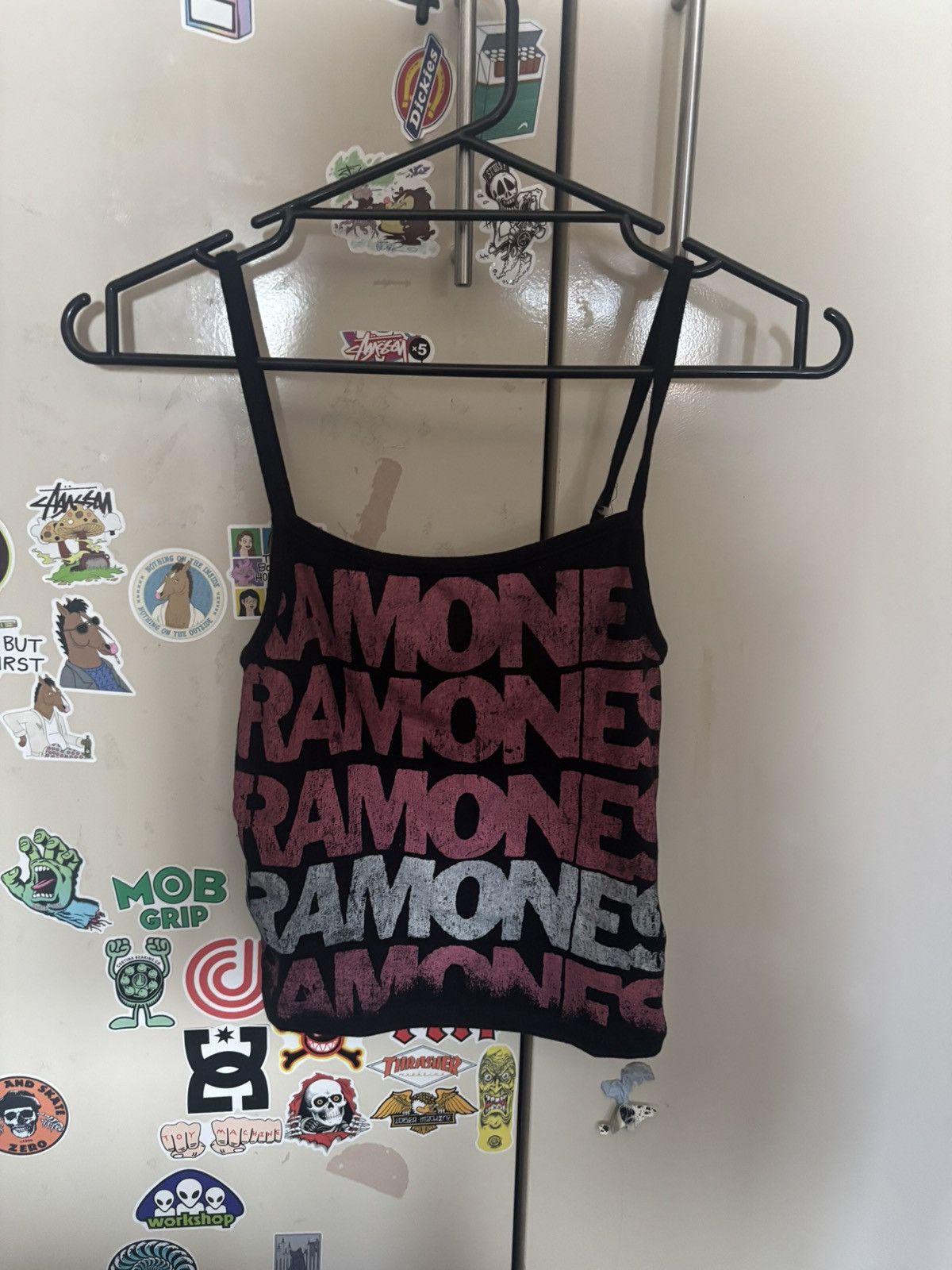 Cotton On Ramones Fitted Cropped Tank Size XS / US 0-2 / IT 36-38 - 1 Thumbnail