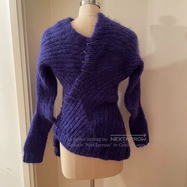 Junya Watanabe Junya Watanabe Pinned Wool Sweater Size S / US 4 / IT 40 - 3 Thumbnail