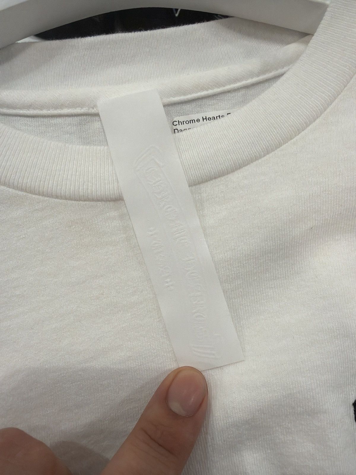 Chrome Hearts Chrome Hearts Embroidered Dagger White L/S Size US M / EU 48-50 / 2 - 3 Thumbnail
