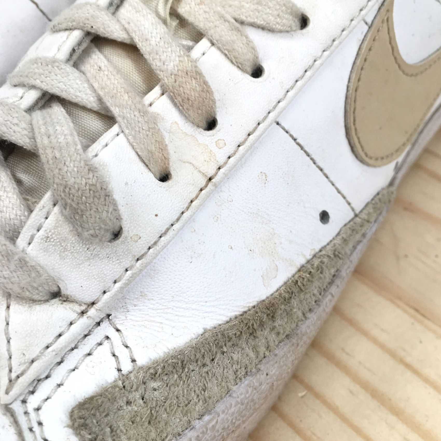 Nike Nike Shoes Womens 8.5 Blazer Low 77 Athletic Sneakers White Lace Up DC4769-106 Size M / US 6-8 / IT 42-44 - 4 Thumbnail