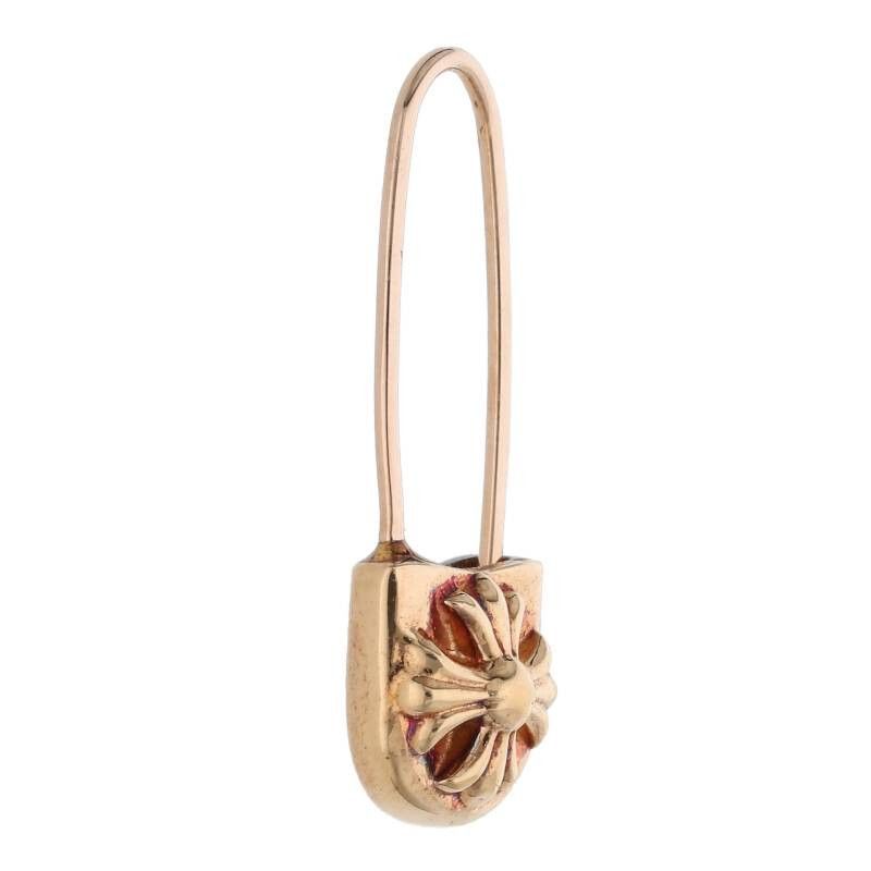 image of Chrome Hearts Gold Safety Pin, Men's