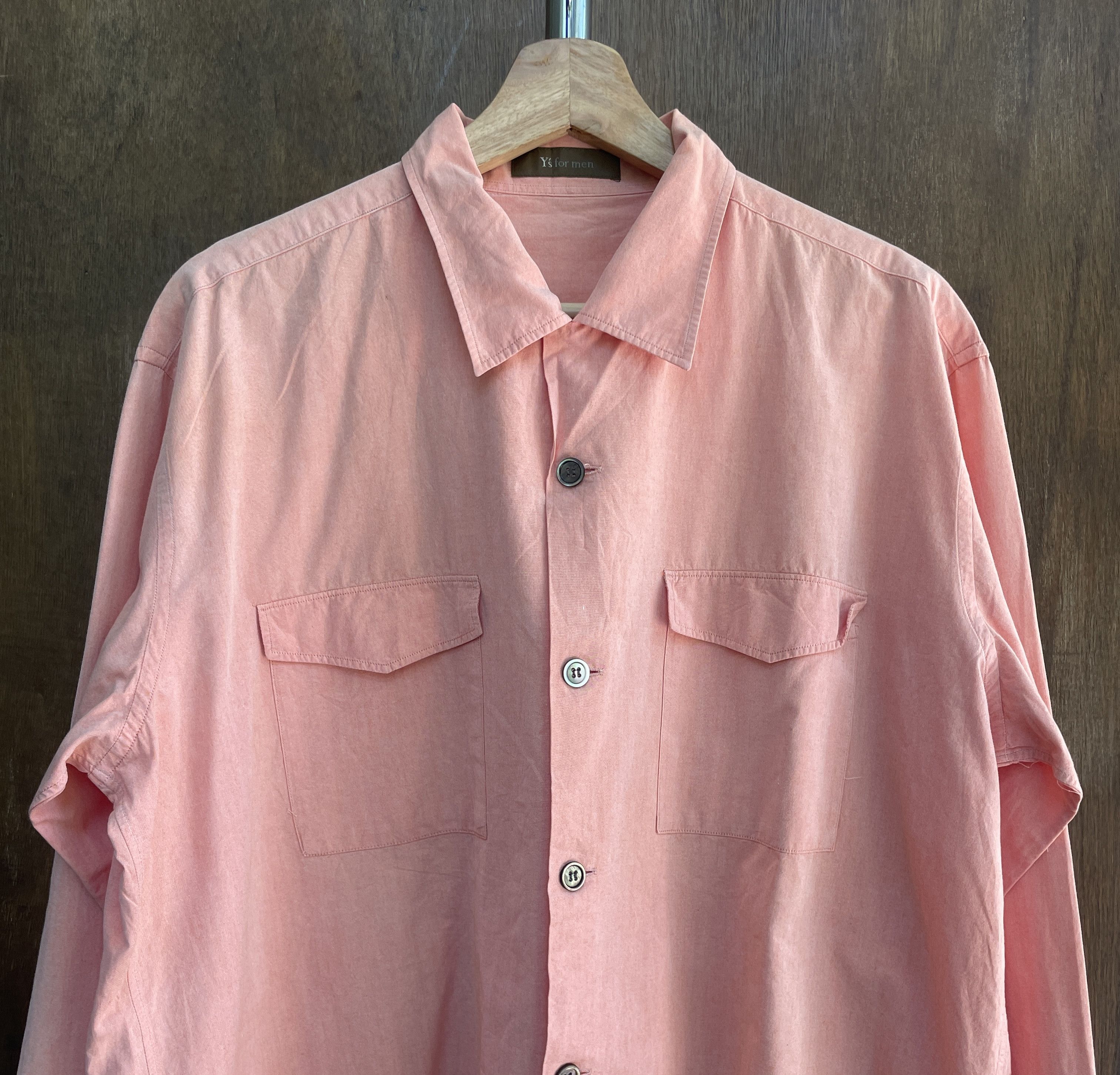 Yohji Yamamoto Yohji Yamamoto Two pockets Shirt Size US M / EU 48-50 / 2 - 2 Thumbnail