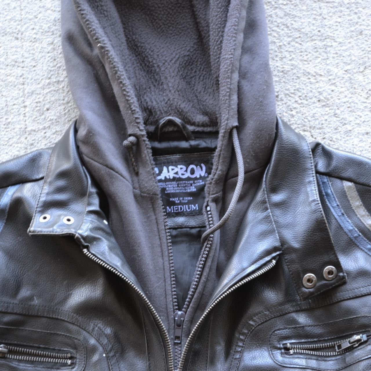 Vintage carbon leather jacket size m Size US M / EU 48-50 / 2 - 2 Thumbnail