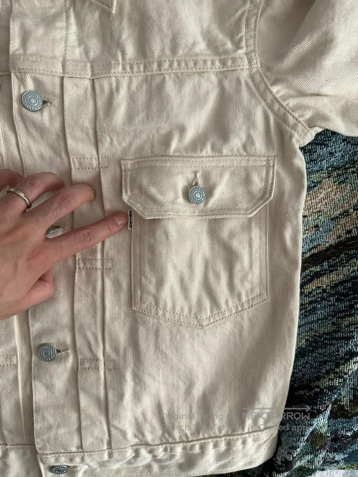 Evisu EVISU Type2 Lot 1507 White Jacket. Size US M / EU 48-50 / 2 - 2 Thumbnail