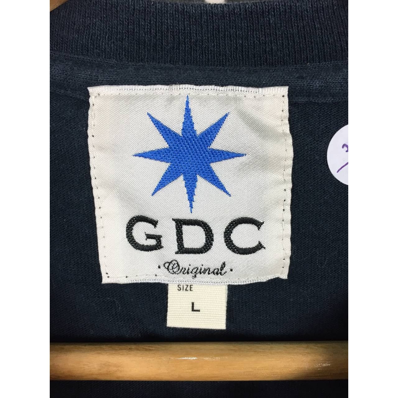 Japanese Brand × Narcotic GDC × Vintage Vtg GDC Rinne Spell Out Logo Short Sleeve Japanese Brand Tee Size US L / EU 52-54 / 3 - 7 Thumbnail