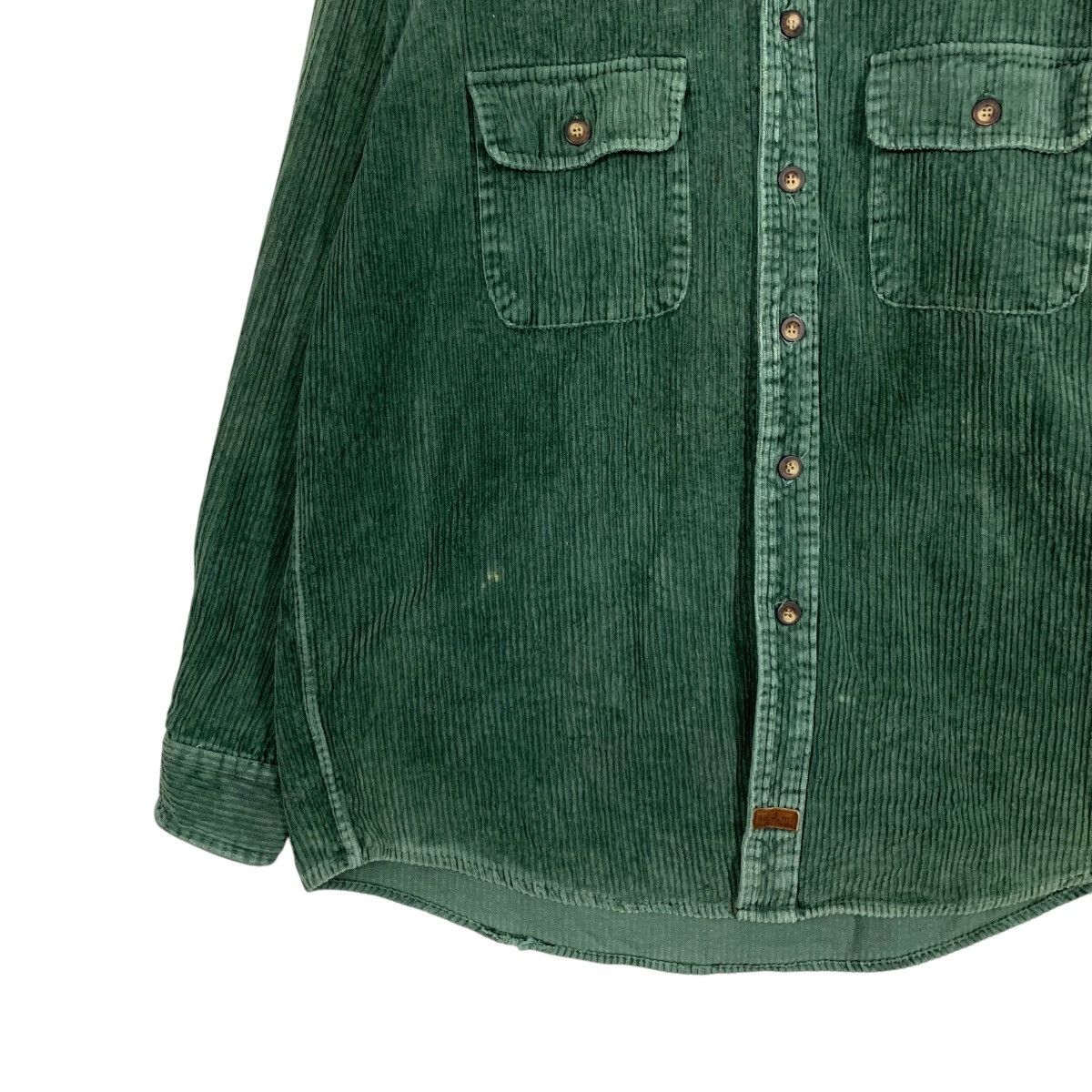 American Eagle Outfitters AMERICAN EAGLE Green Corduroy Flannel Jacket #1818-C22 Size US M / EU 48-50 / 2 - 3 Thumbnail