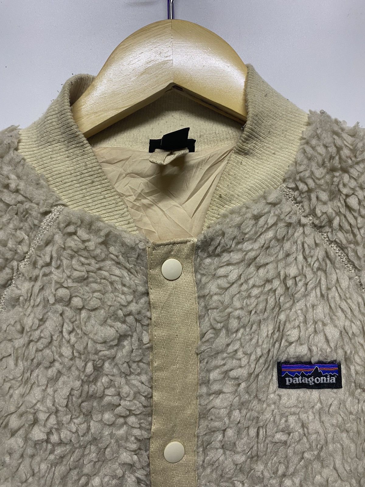 Patagonia Patagonia Button Sherpa Fleece Jacket Size US XXL / EU 58 / 5 - 5 Thumbnail