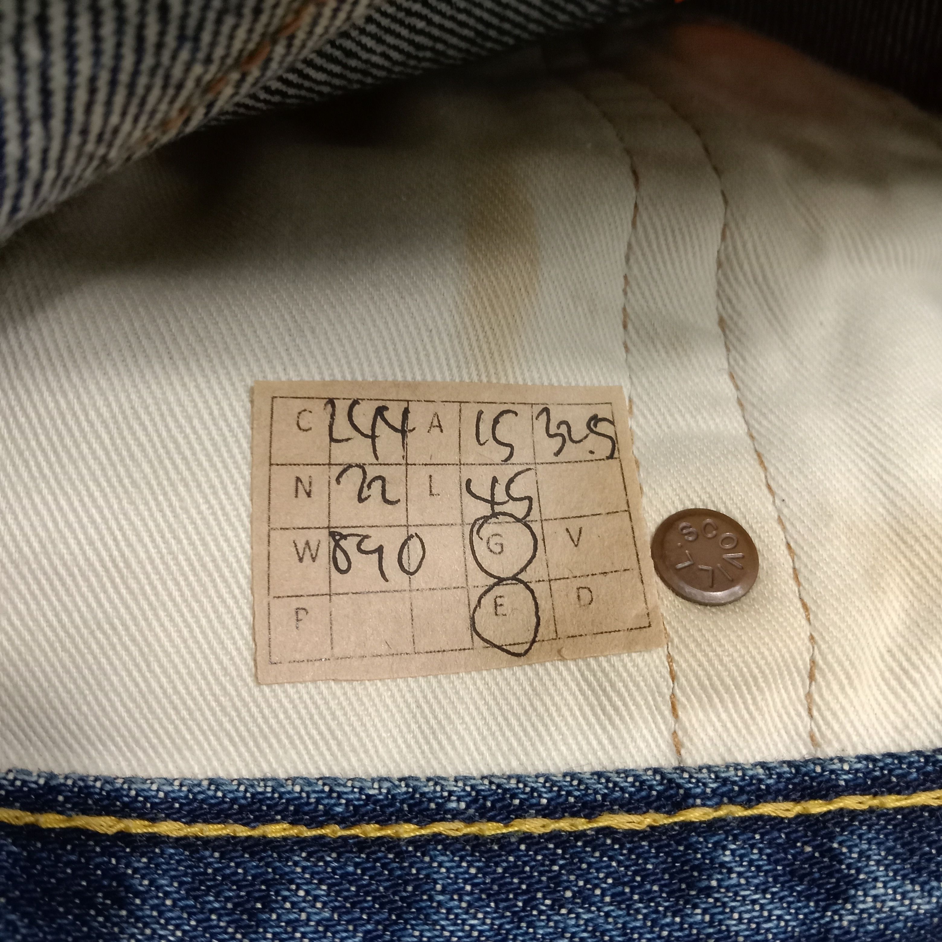 Japanese Brand Evis Japanese Brand Daicock Custom Art Denim Jeans C244N22 Size US 30 / EU 46 - 15 Thumbnail