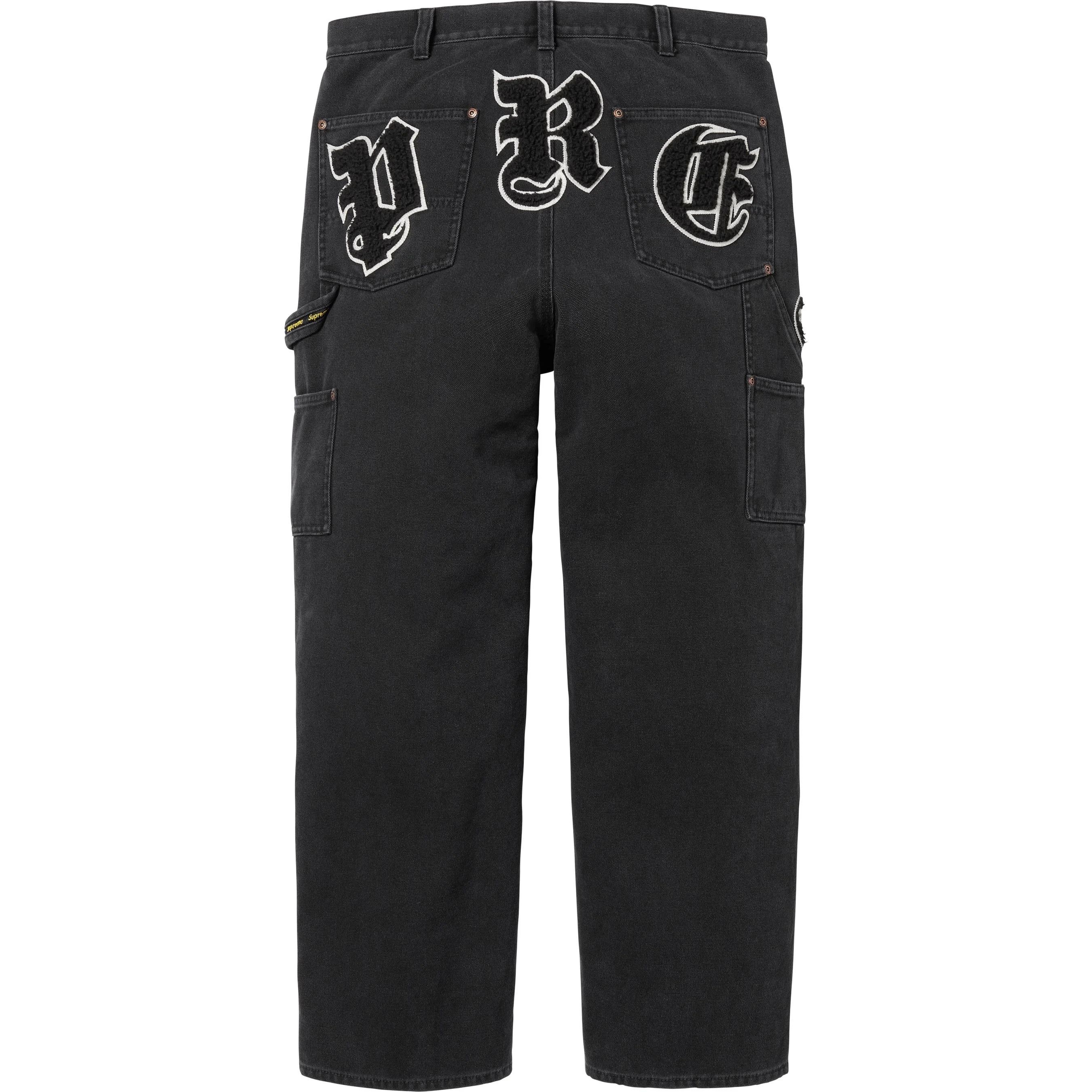 Supreme Supreme Old English Canvas Double Knee Painter Pant Size US 32 / EU 48 - 2 Thumbnail