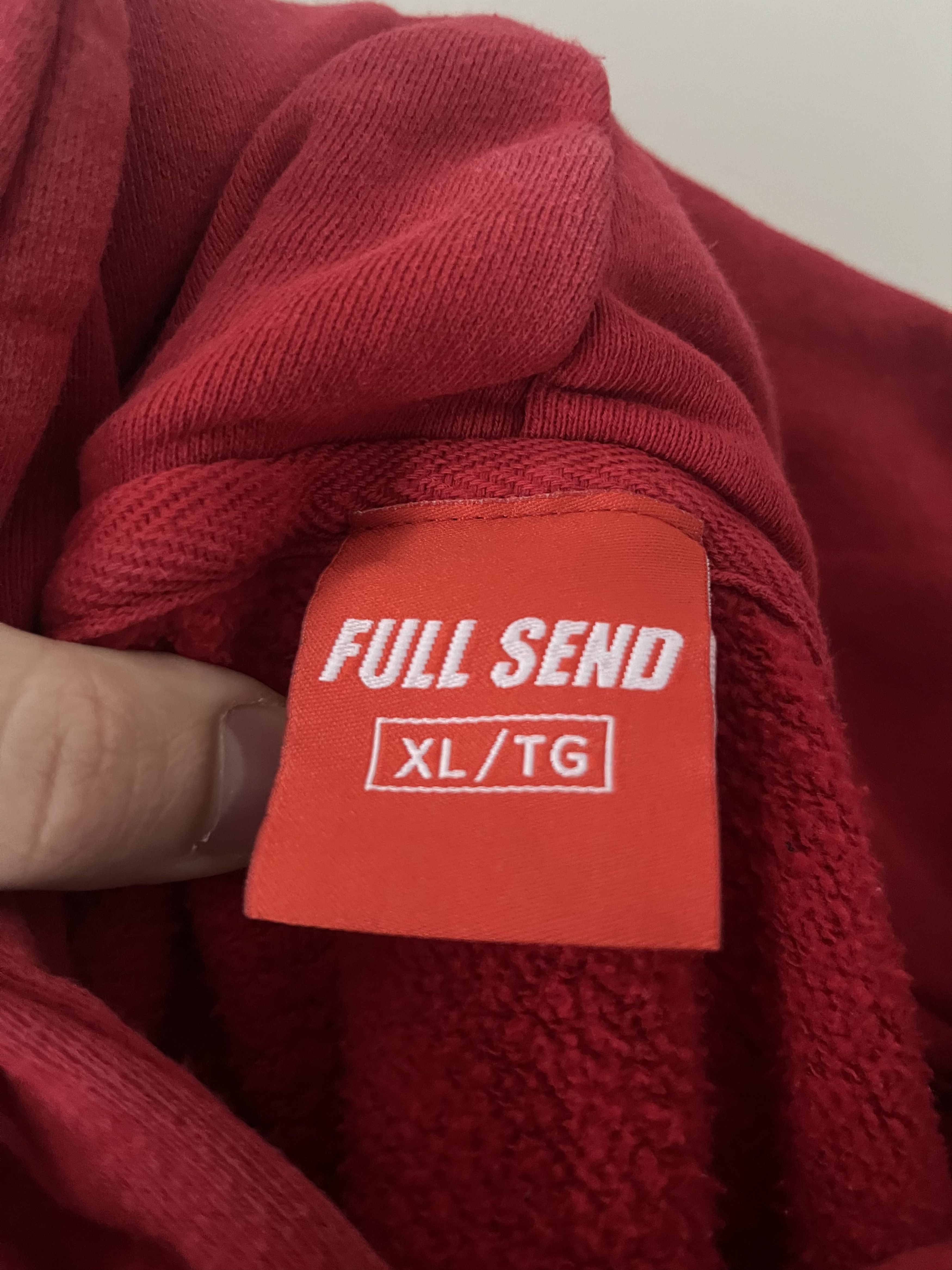 Full Send Full Send Red Happy Dad Hoodie Size US XL / EU 56 / 4 - 4 Thumbnail