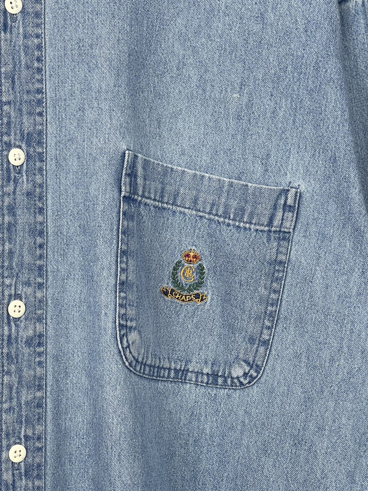 Chaps Ralph Lauren Vintage Ralph Lauren CHAPS Denim Shirt Button-Down Men’s XL Size US L / EU 52-54 / 3 - 5 Thumbnail